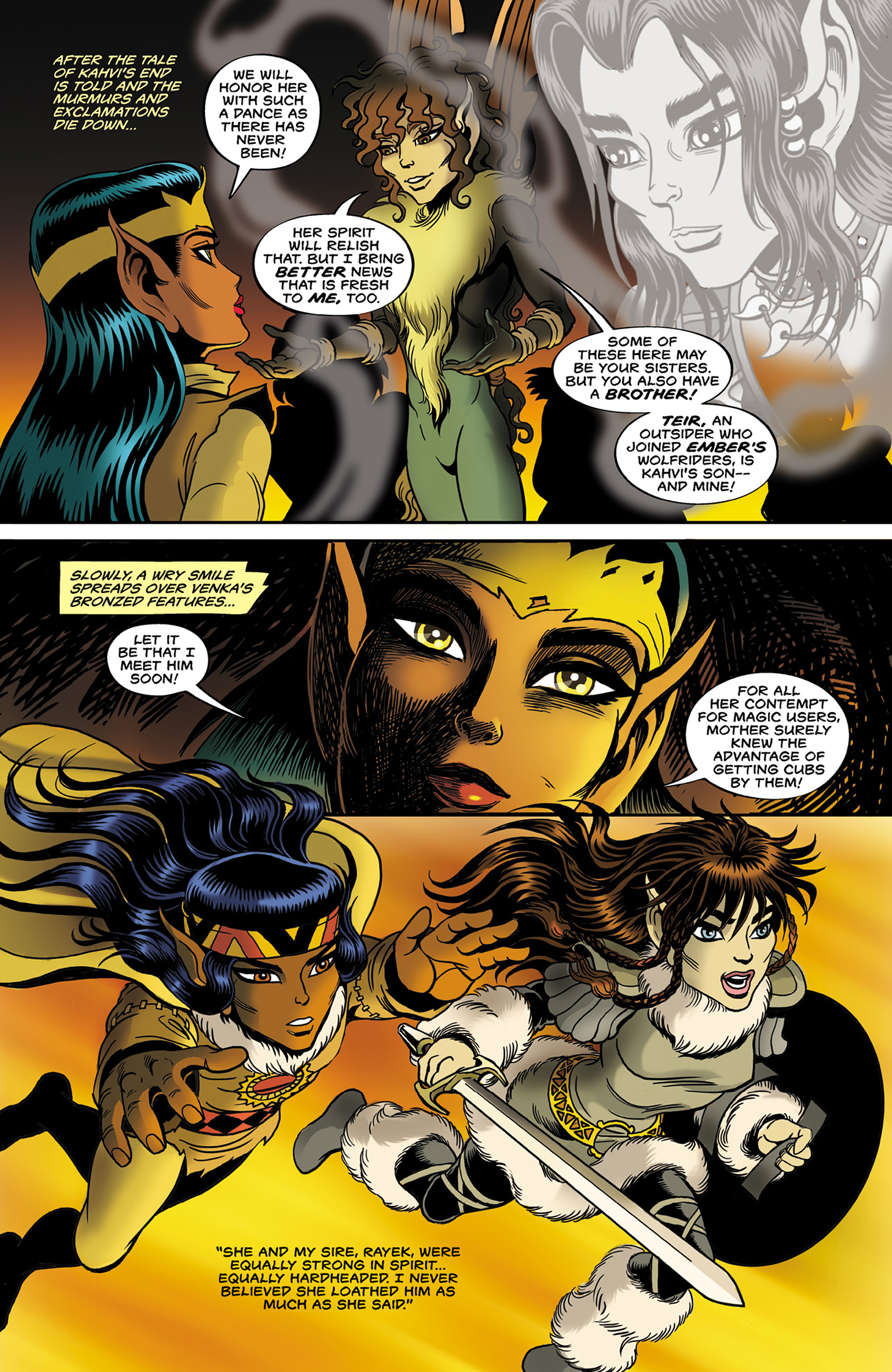 Read online ElfQuest: The Final Quest comic -  Issue #7 - 7