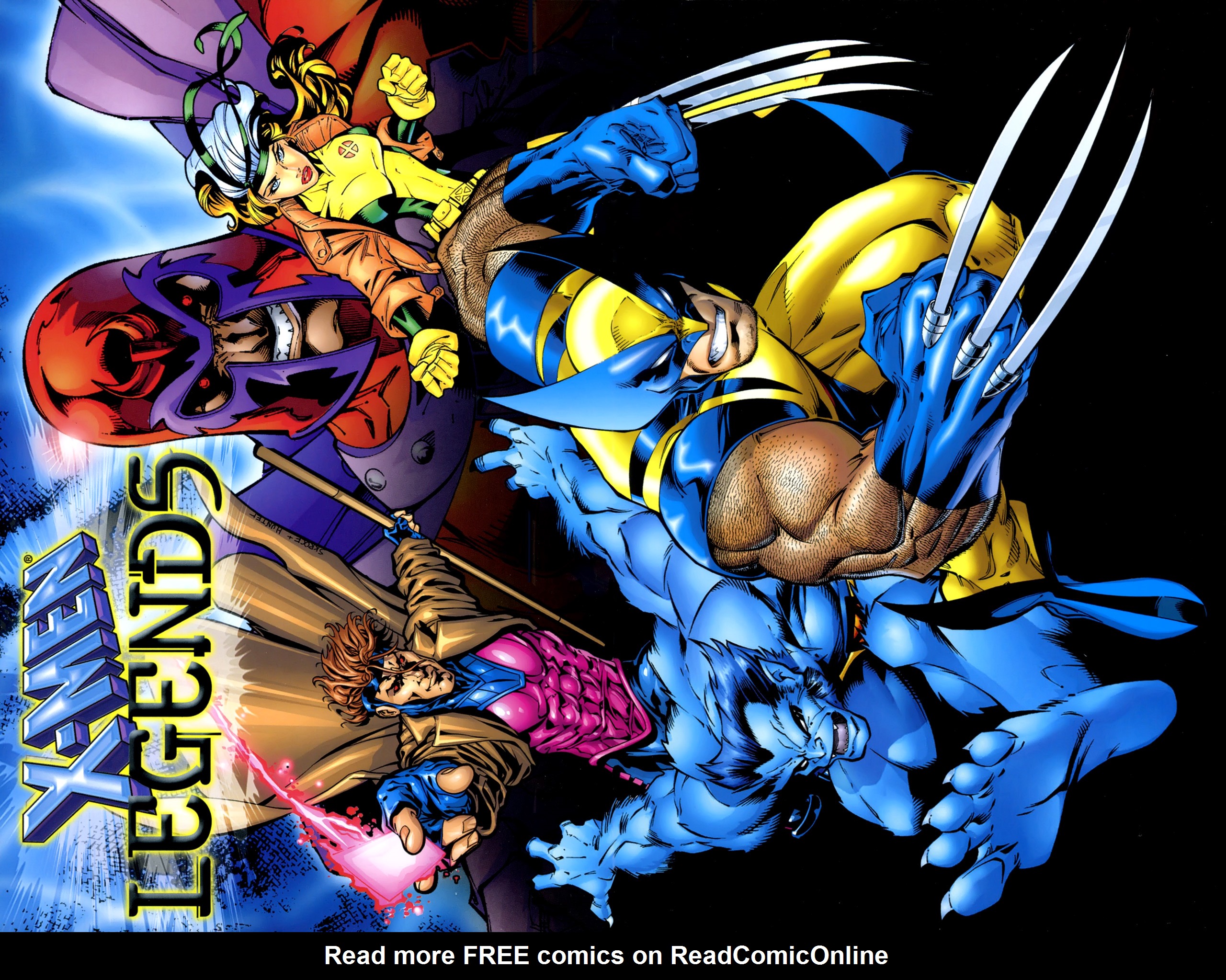 Read online X-Men Legends Poster Book comic -  Issue # Full - 12