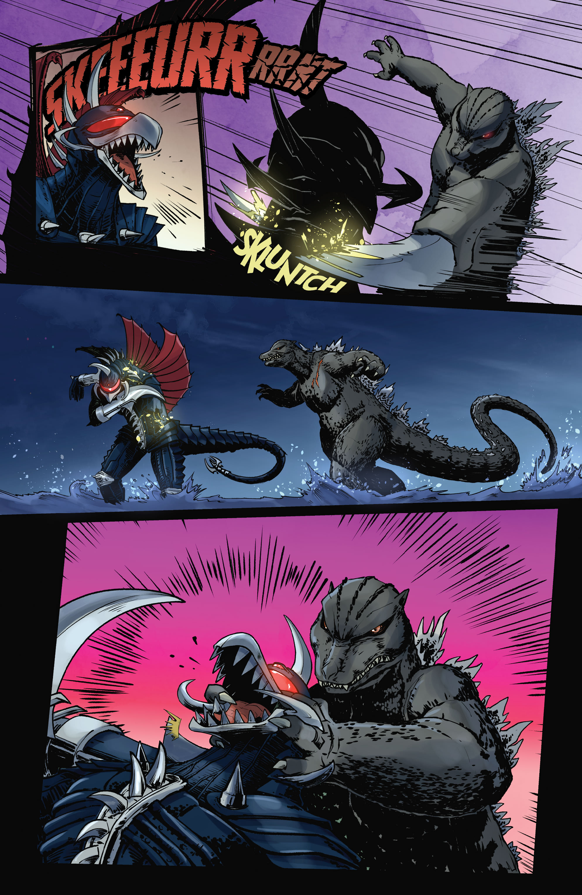 Read online Godzilla Rivals: Vs. Gigan comic -  Issue # Full - 32