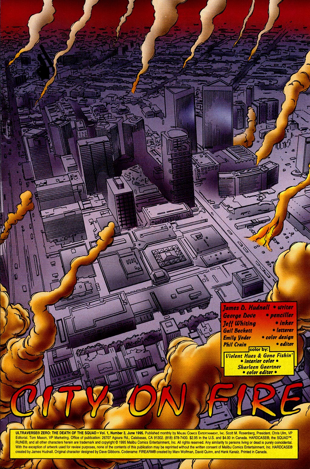 Read online Ultraverse Year Zero: Death of the Squad comic -  Issue #3 - 2