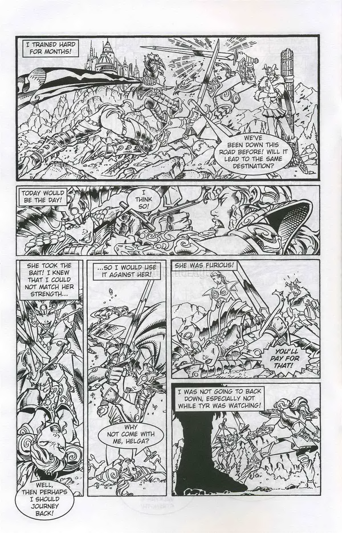 Read online Areala: Angel of War comic -  Issue #3 - 8