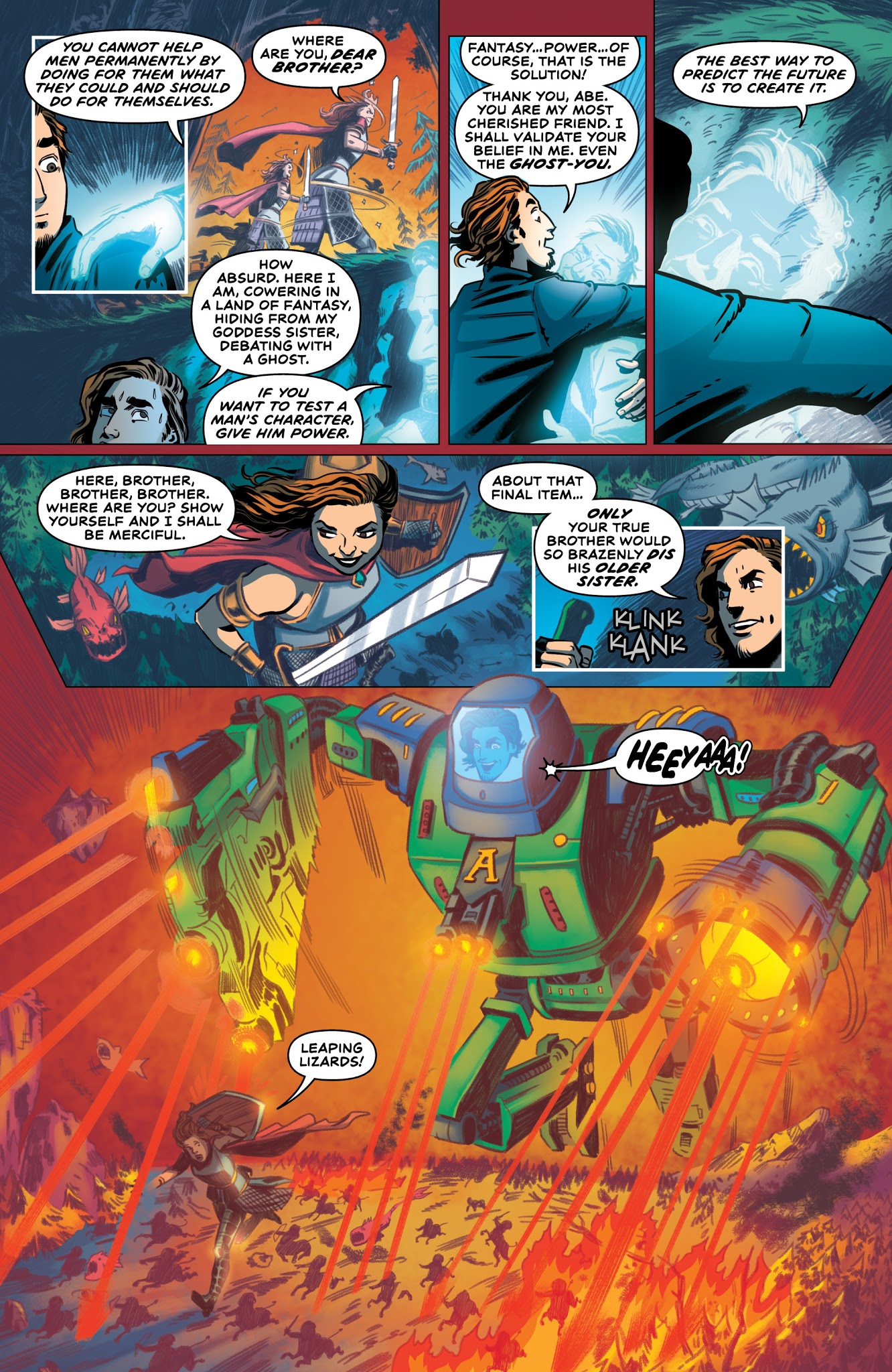 Read online Three O'Clock Club comic -  Issue #5 - 16