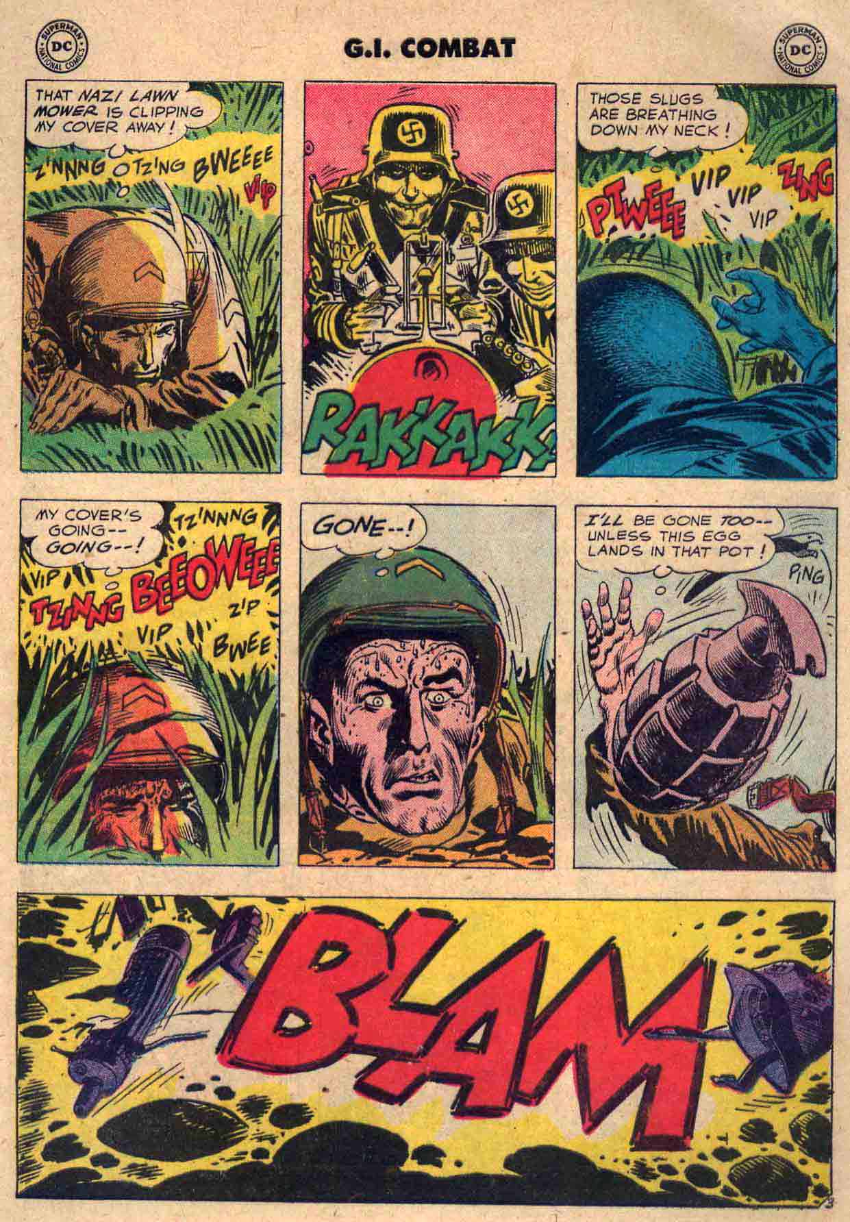 Read online G.I. Combat (1952) comic -  Issue #52 - 5