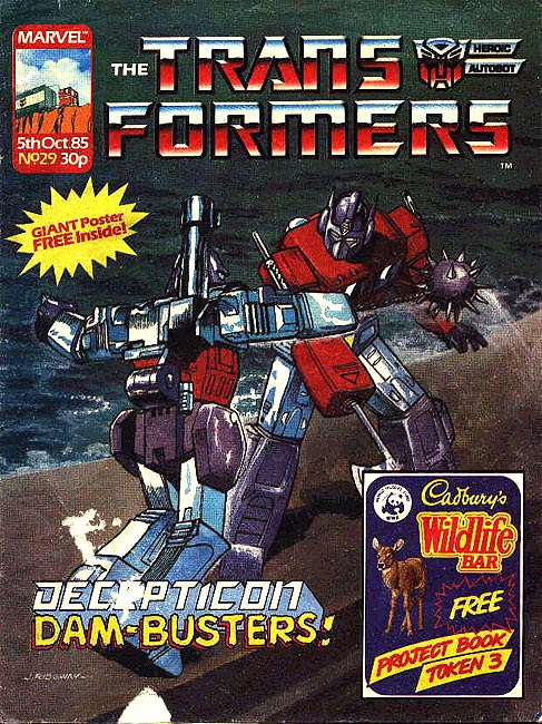 Read online The Transformers (UK) comic -  Issue #29 - 1