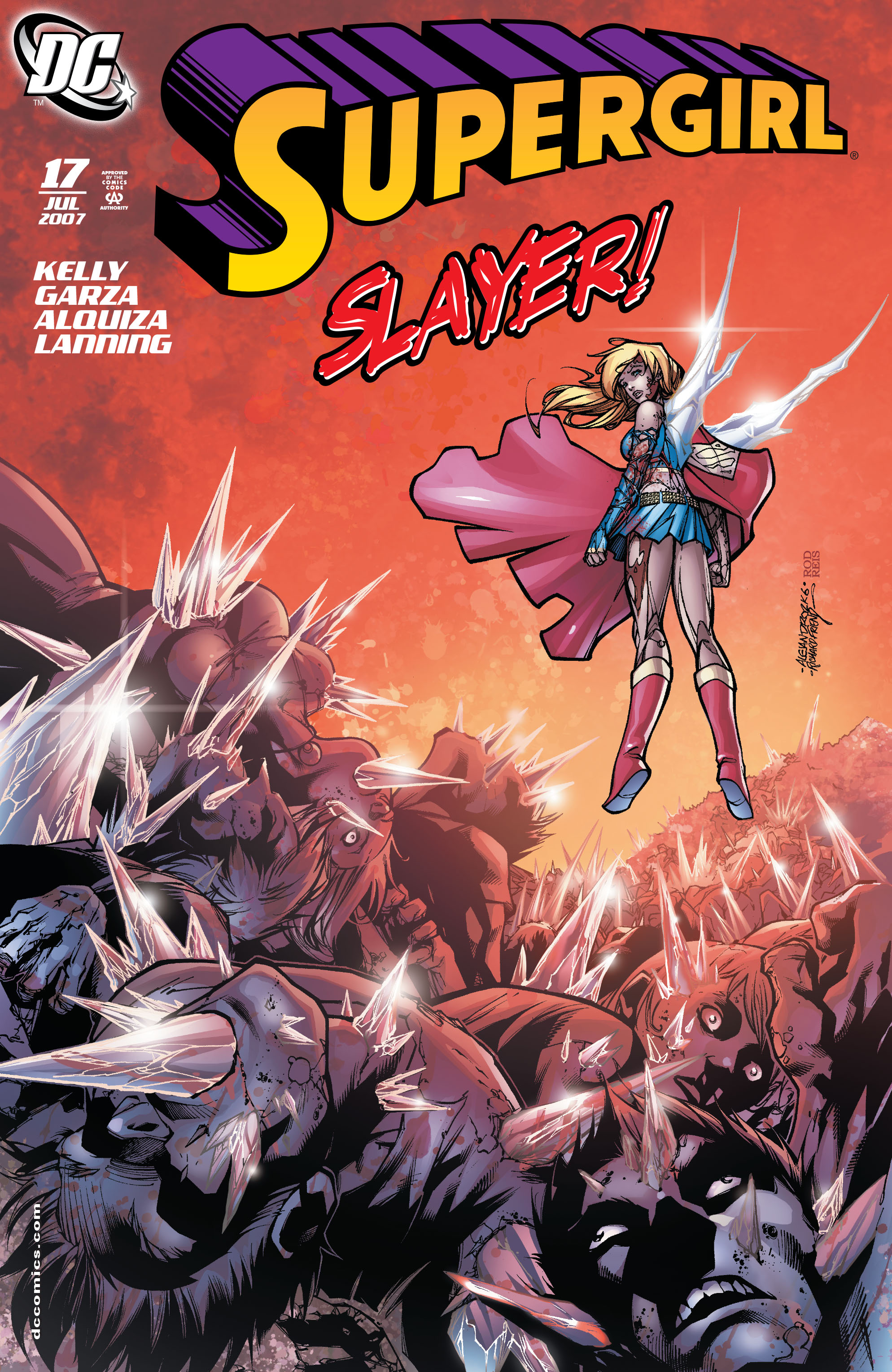 Read online Supergirl (2005) comic -  Issue #17 - 1