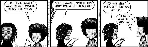 Read online The Boondocks Collection comic -  Issue # Year 2002 - 103