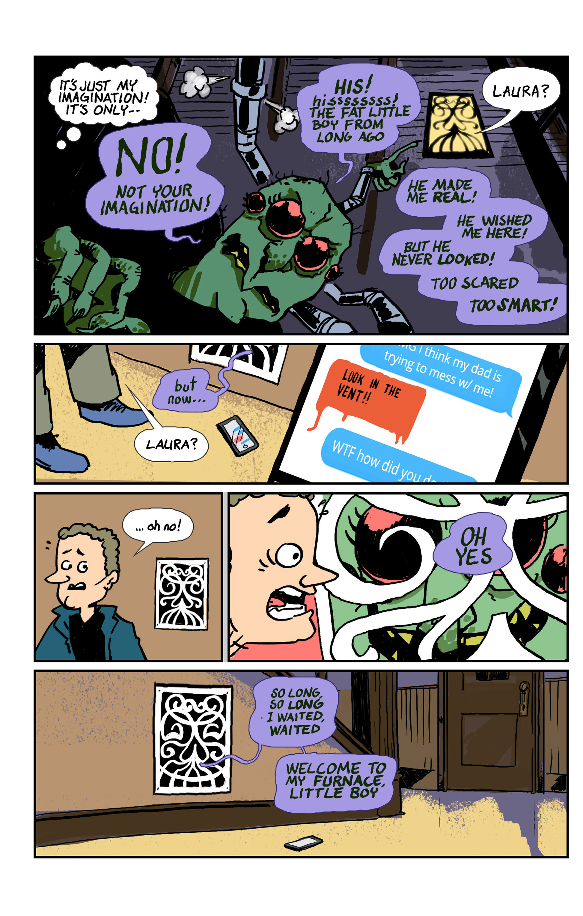Read online BOO! Halloween Stories 2015 comic -  Issue # Full - 20