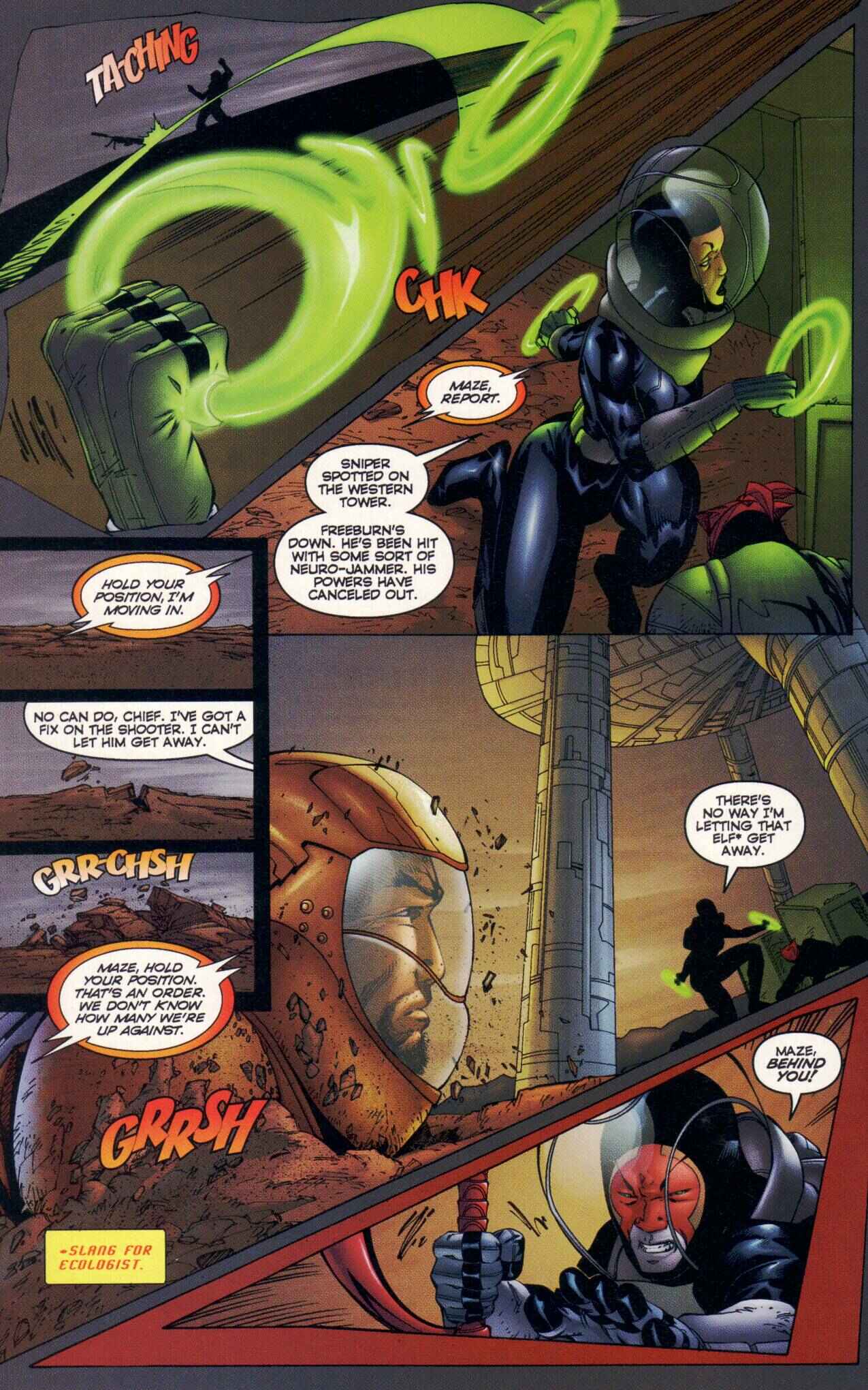Read online Phantom Guard comic -  Issue #3 - 8