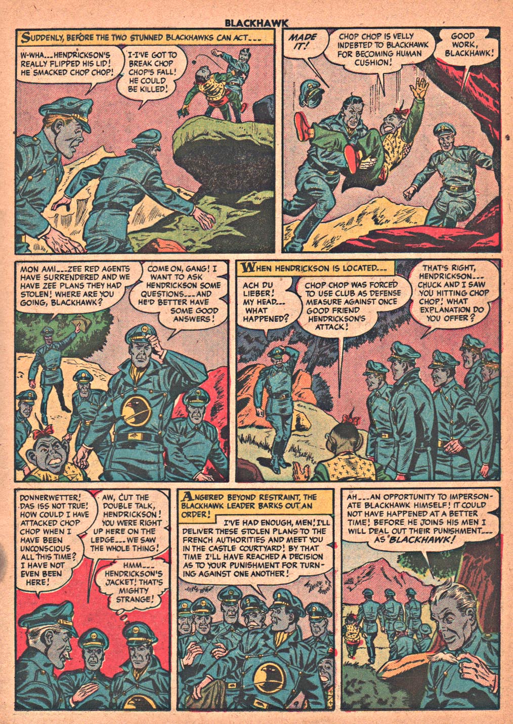 Read online Blackhawk (1957) comic -  Issue #85 - 11