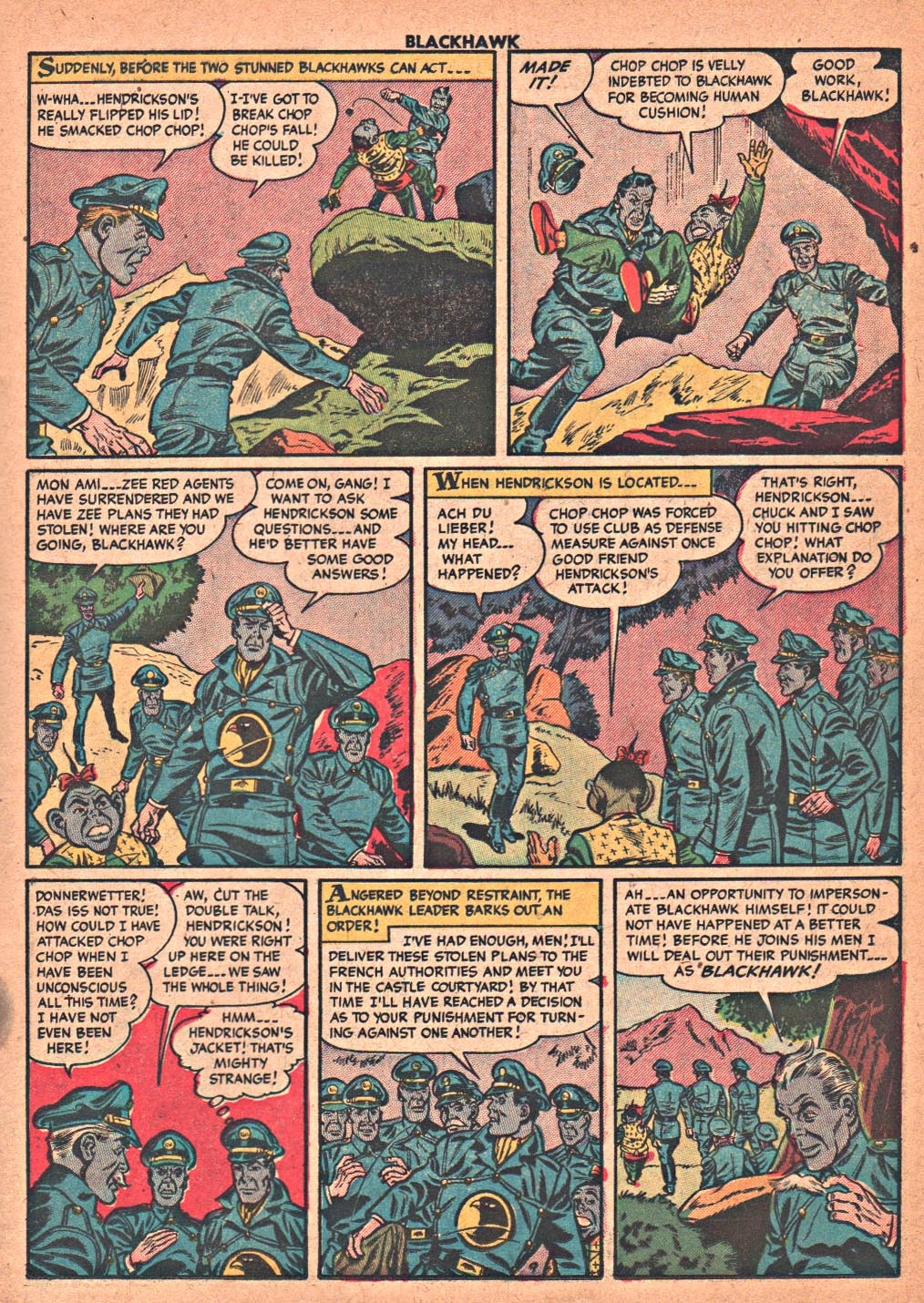 Read online Blackhawk (1957) comic -  Issue #85 - 11