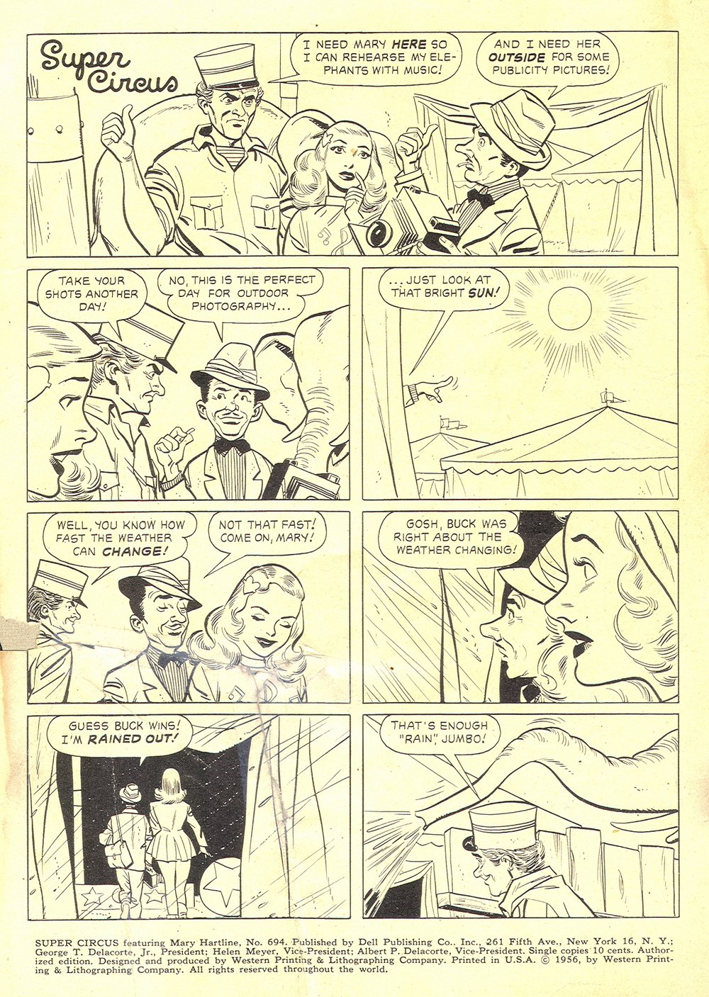 Read online Four Color Comics comic -  Issue #694 - 2