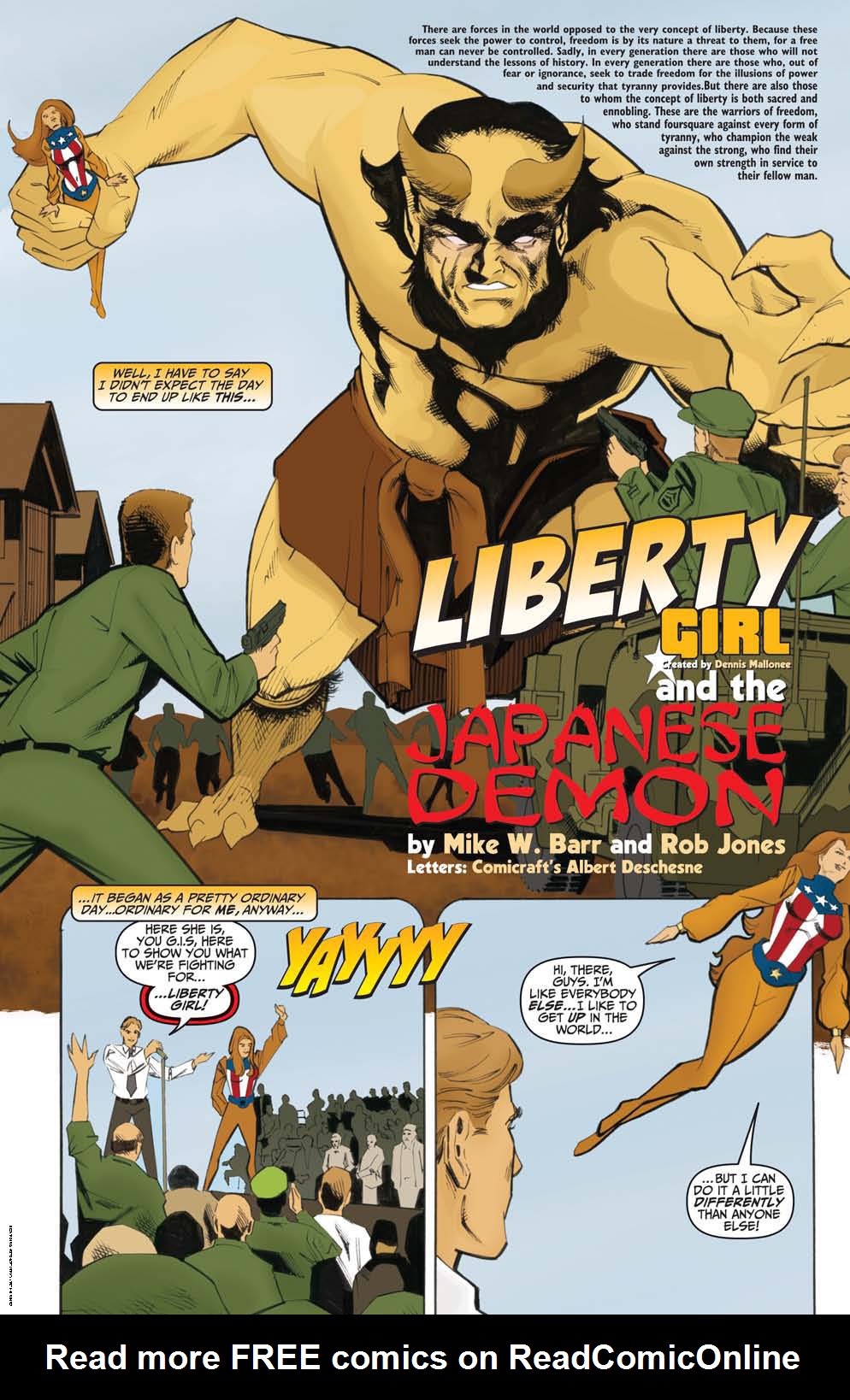 Read online Liberty Comics comic -  Issue #0 - 23