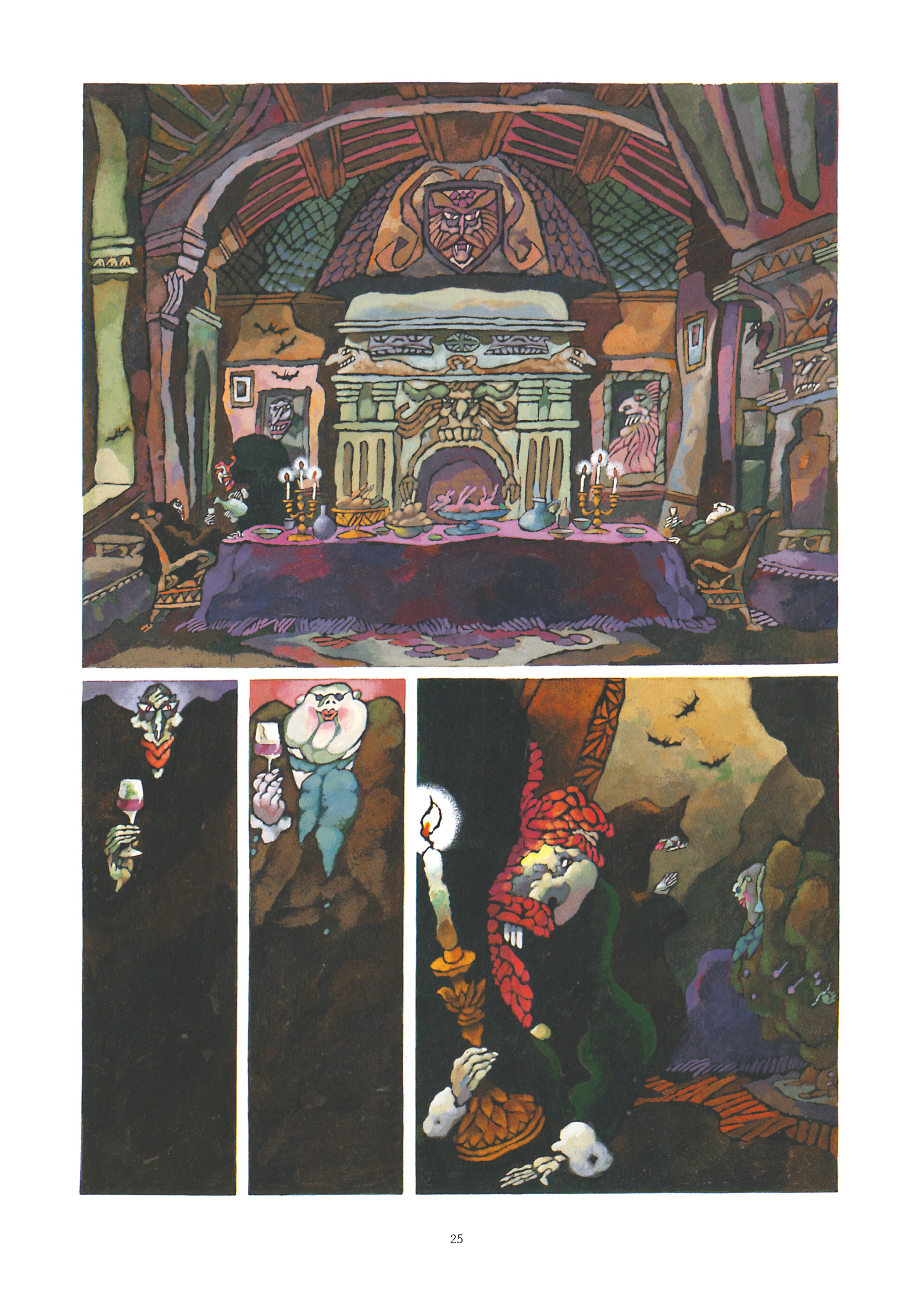 Read online Alberto Breccia's Dracula comic -  Issue # TPB - 22