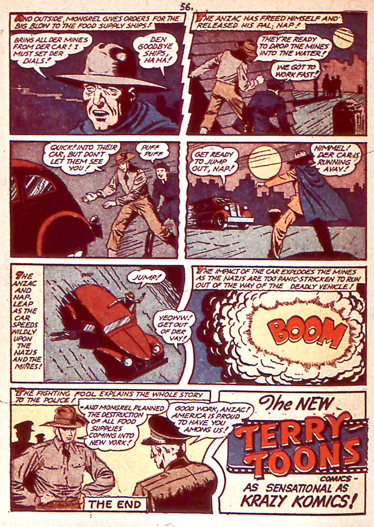 Read online Captain America Comics comic -  Issue #18 - 57