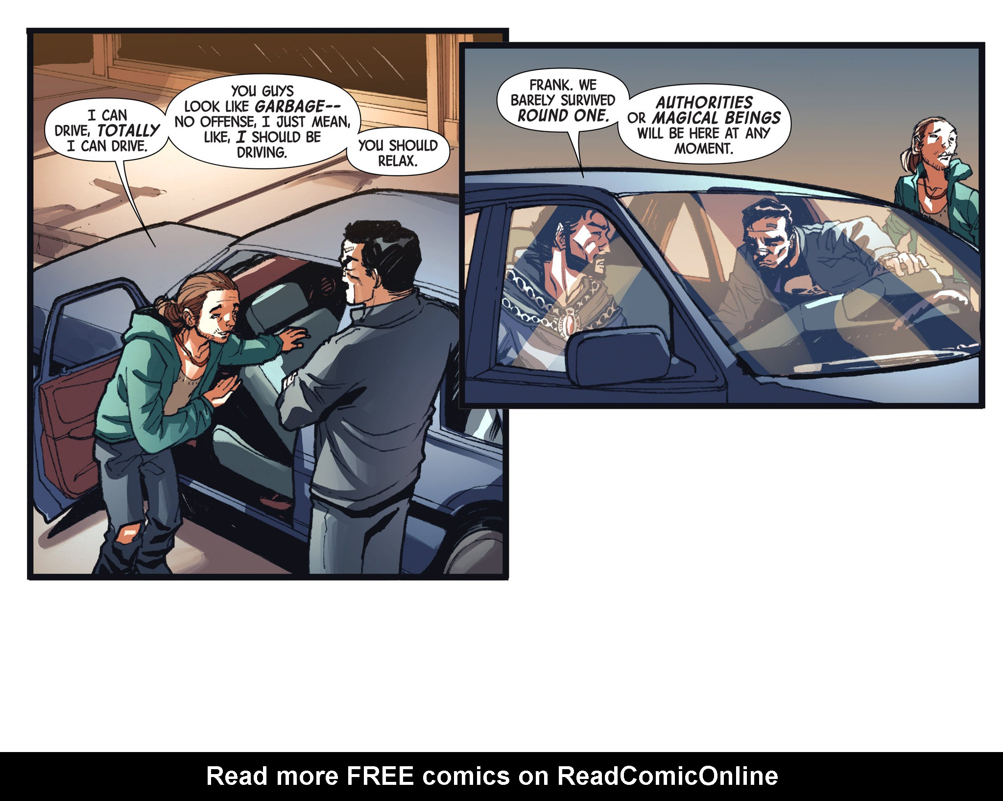 Read online Doctor Strange/Punisher: Magic Bullets Infinite Comic comic -  Issue #4 - 29