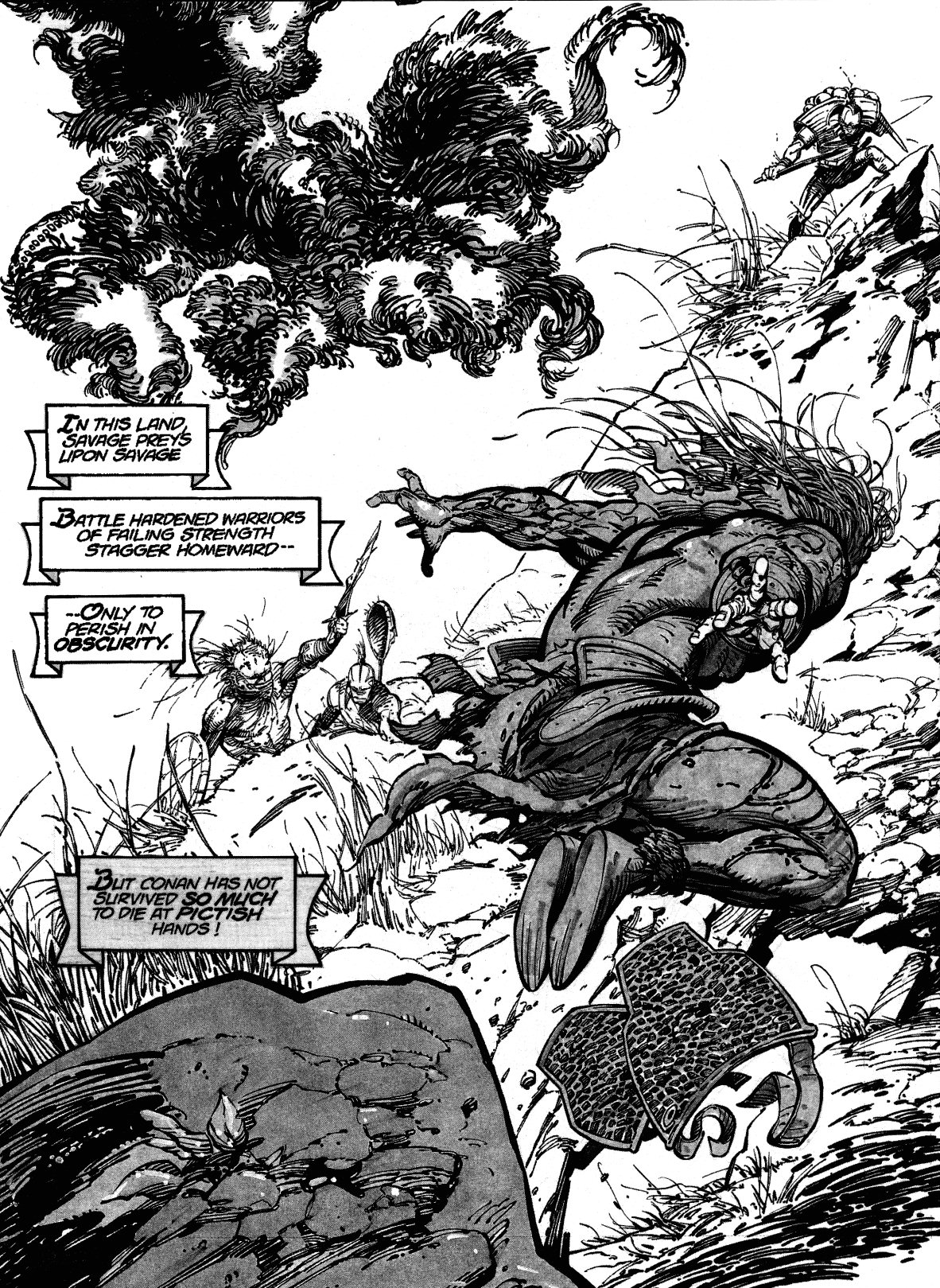 Read online Conan the Savage comic -  Issue #7 - 29