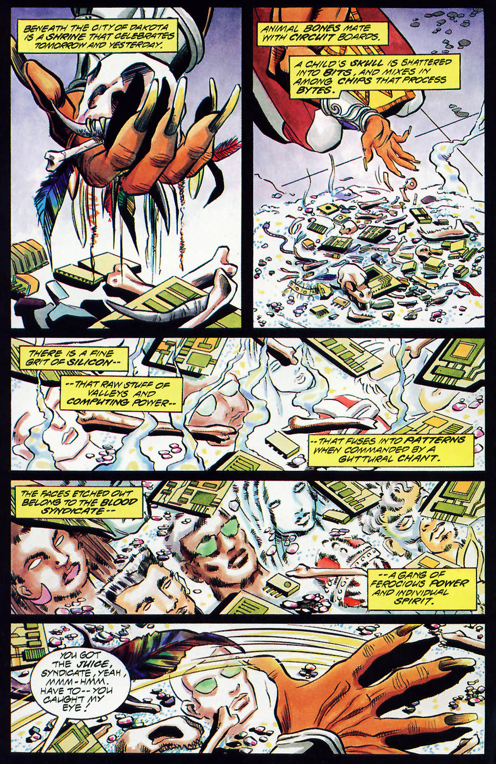 Read online Blood Syndicate comic -  Issue #31 - 3