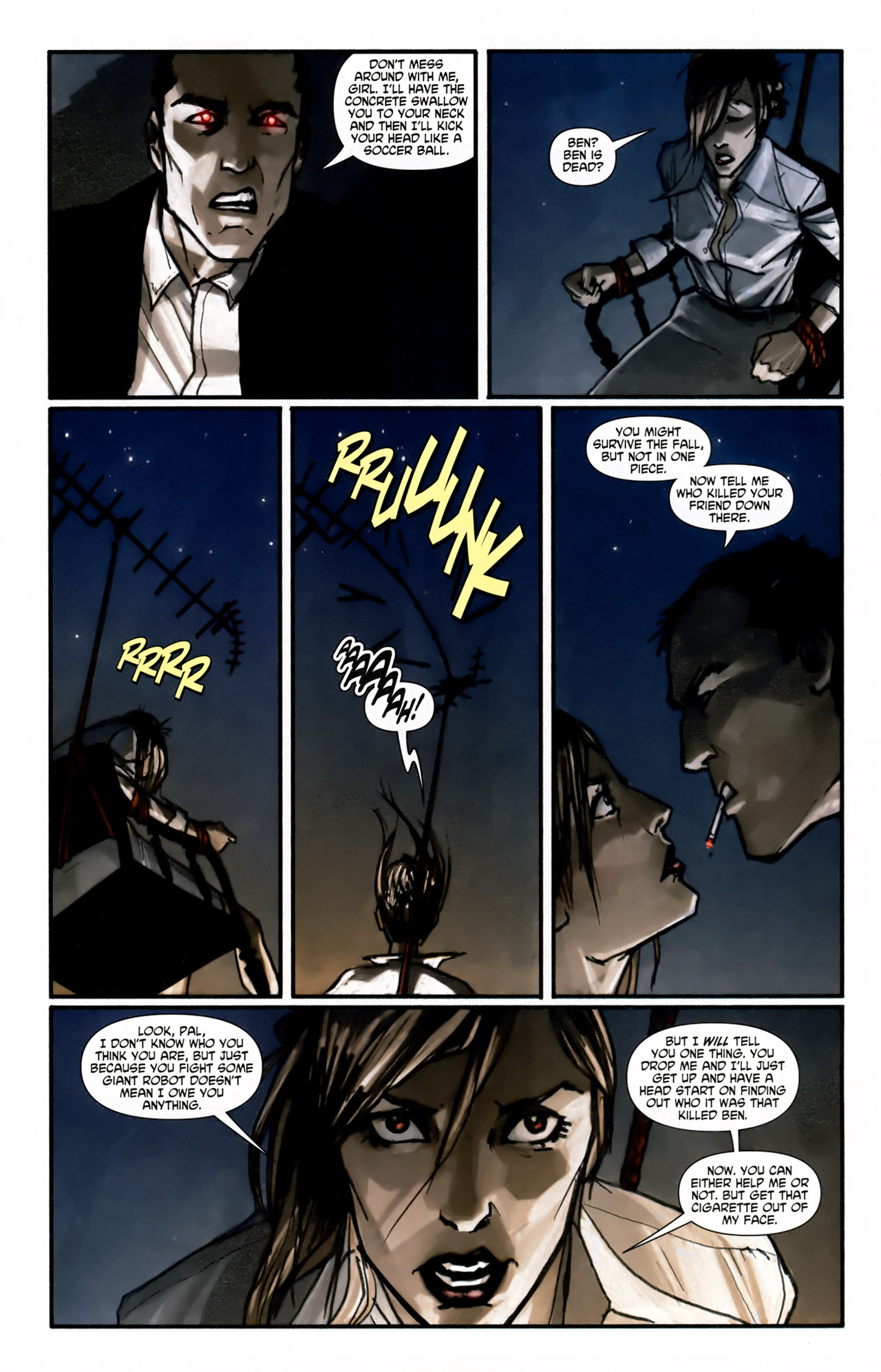 Read online Secret History Of The Authority: Hawksmoor comic -  Issue #2 - 5