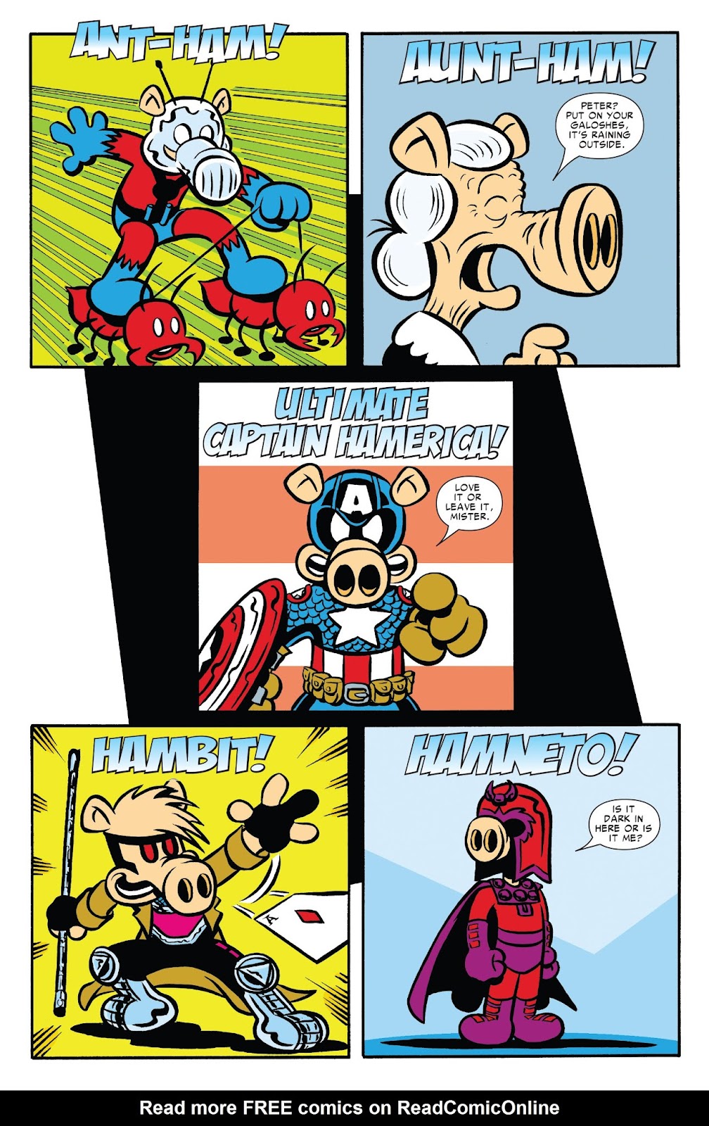 Ultimate Civil War: Spider-Ham issue Full - Page 20