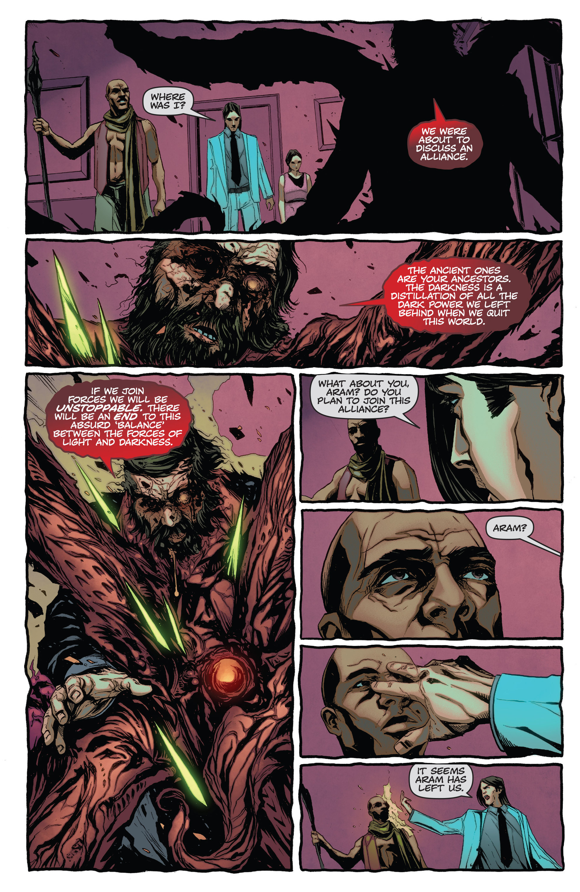 Read online The Darkness (2007) comic -  Issue #110 - 9