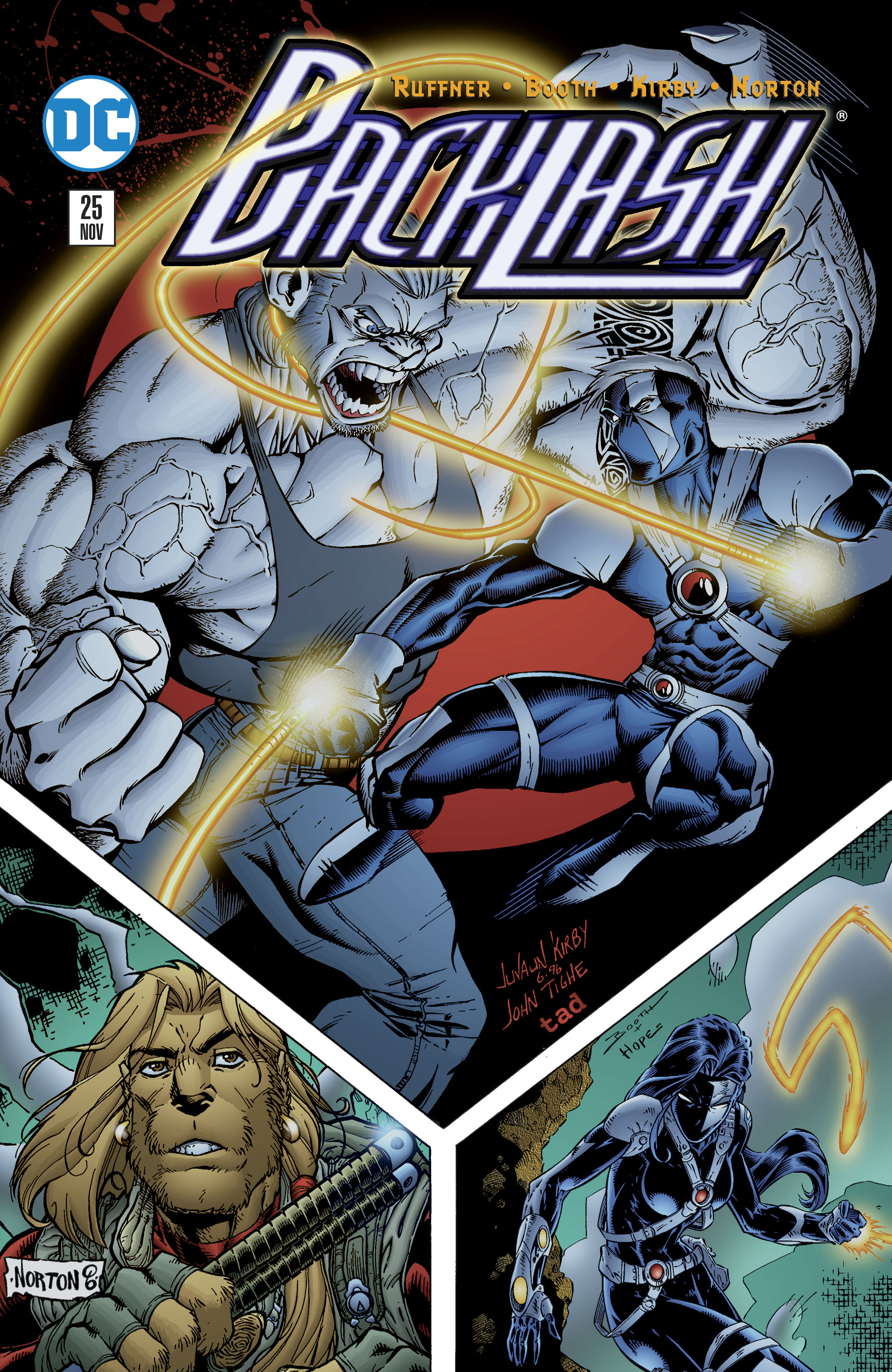 Read online Backlash comic -  Issue #25 - 1
