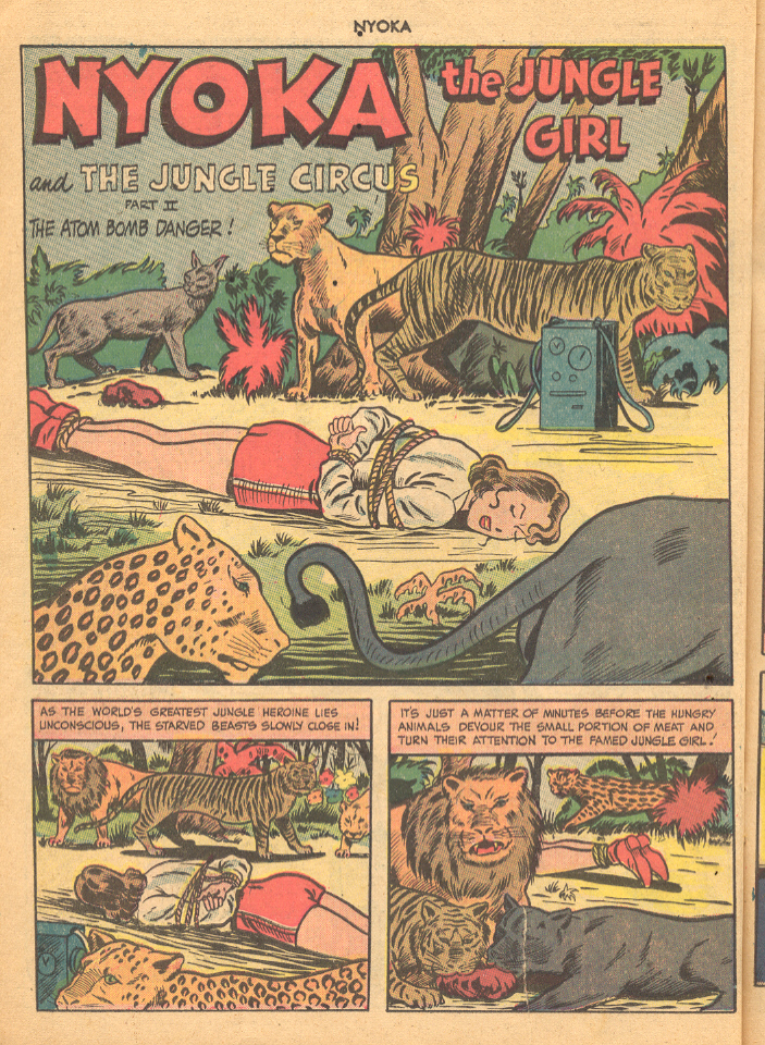 Read online Nyoka the Jungle Girl (1945) comic -  Issue #36 - 14