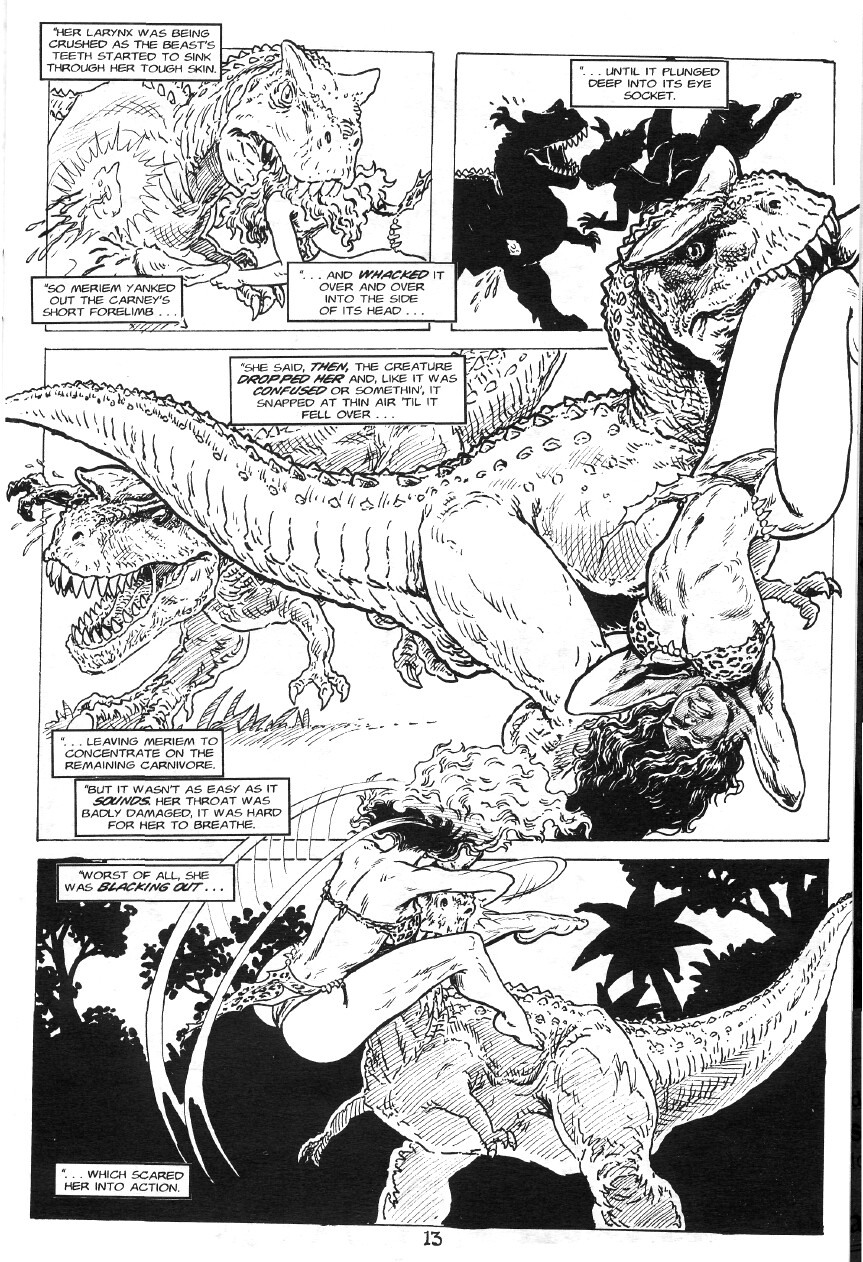 Read online Cavewoman: Rain comic -  Issue #6 - 15