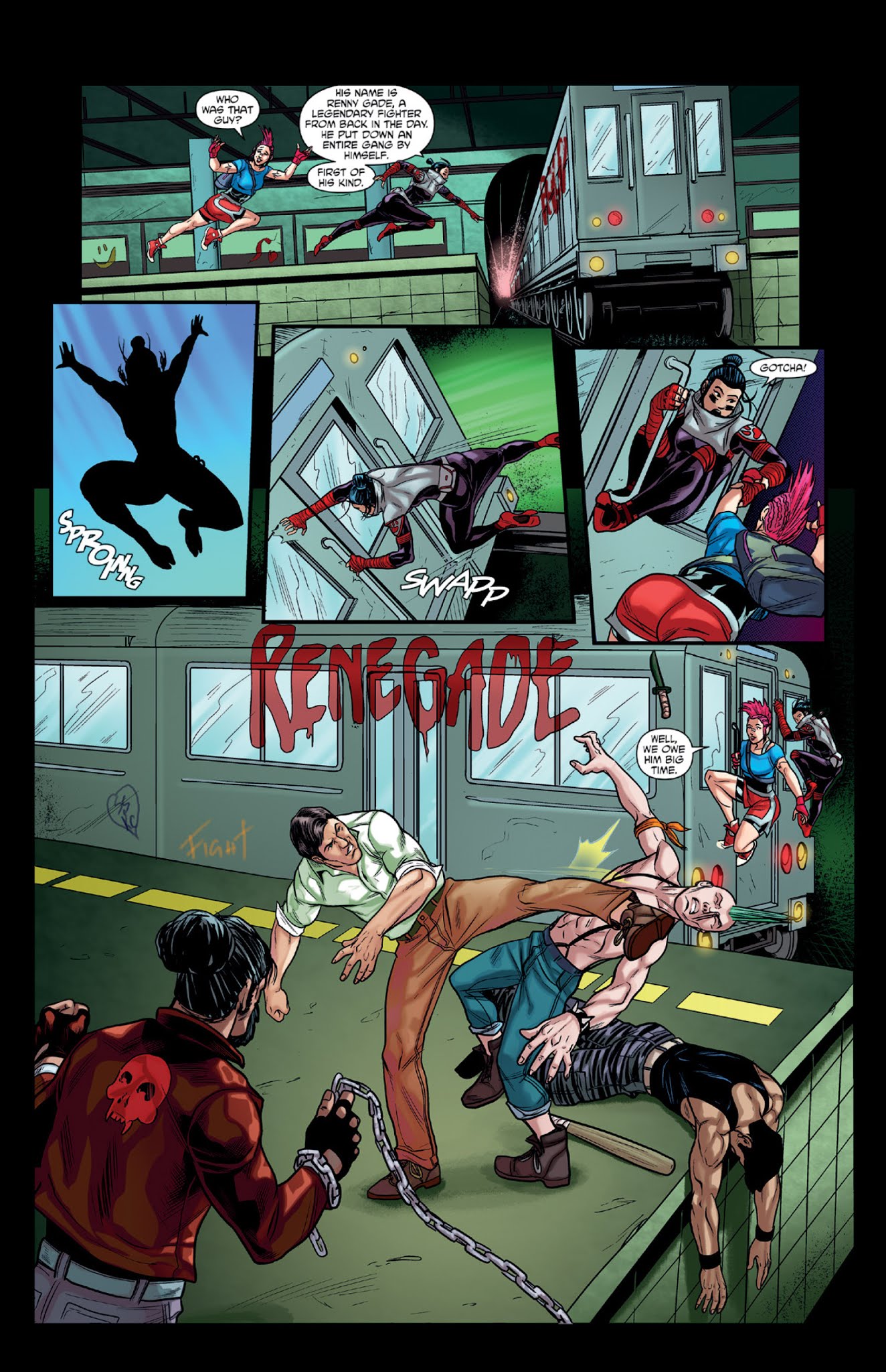 Read online Final Street comic -  Issue #1 - 14
