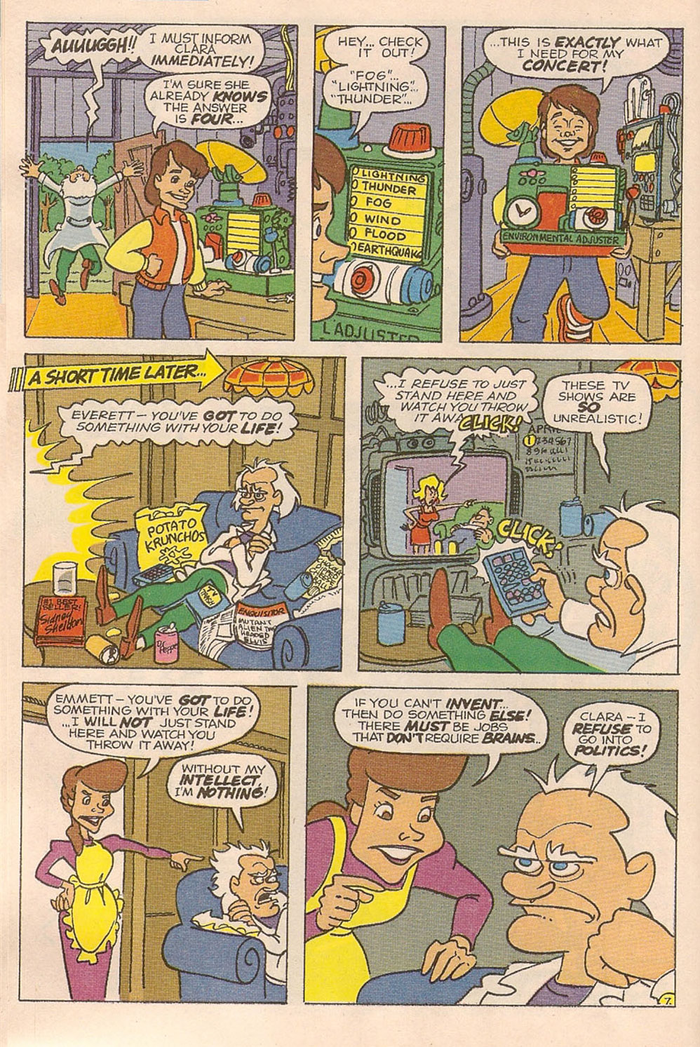 Read online Back to the Future (1991) comic -  Issue #4 - 9