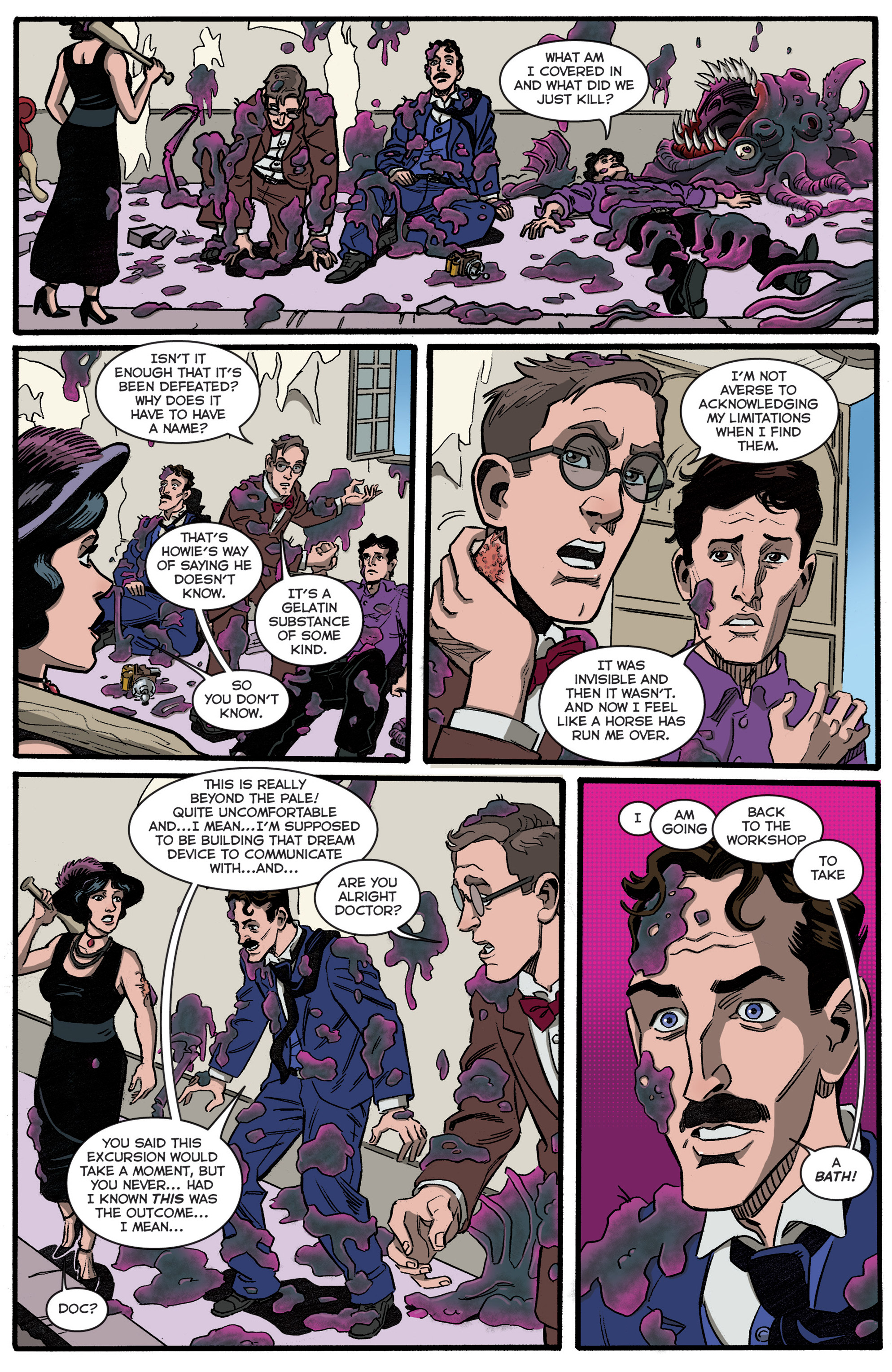 Read online Herald: Lovecraft & Tesla - Bundles of Joy comic -  Issue #1 - 8