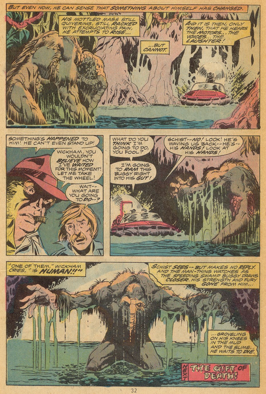 Read online Man-Thing (1974) comic -  Issue #7 - 23