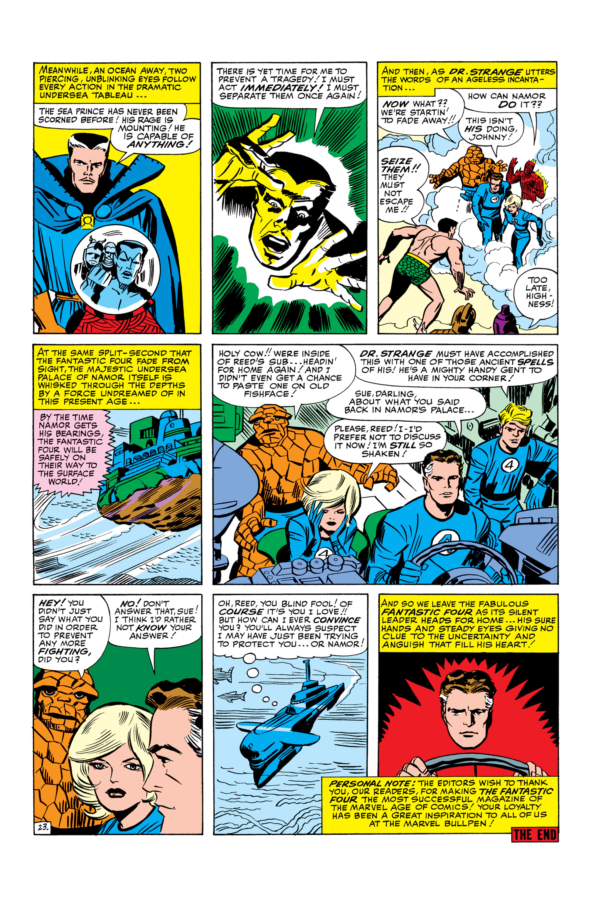 Read online Marvel Masterworks: The Fantastic Four comic -  Issue # TPB 3 (Part 2) - 67