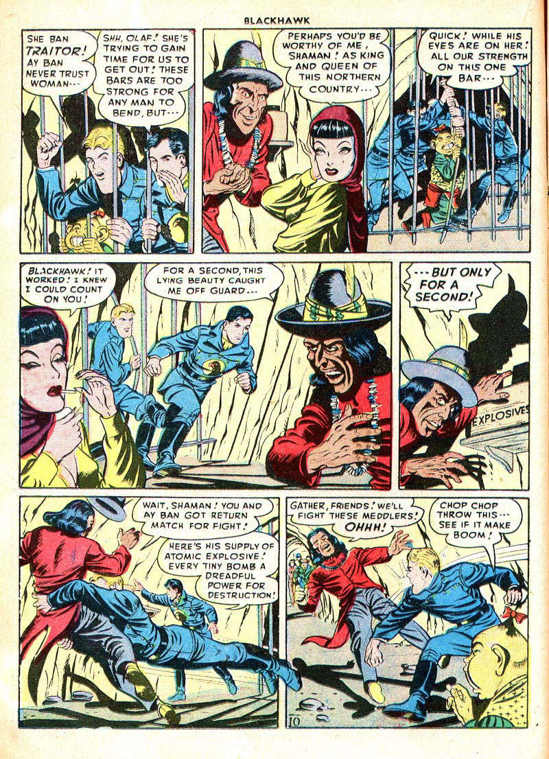Read online Blackhawk (1957) comic -  Issue #17 - 24