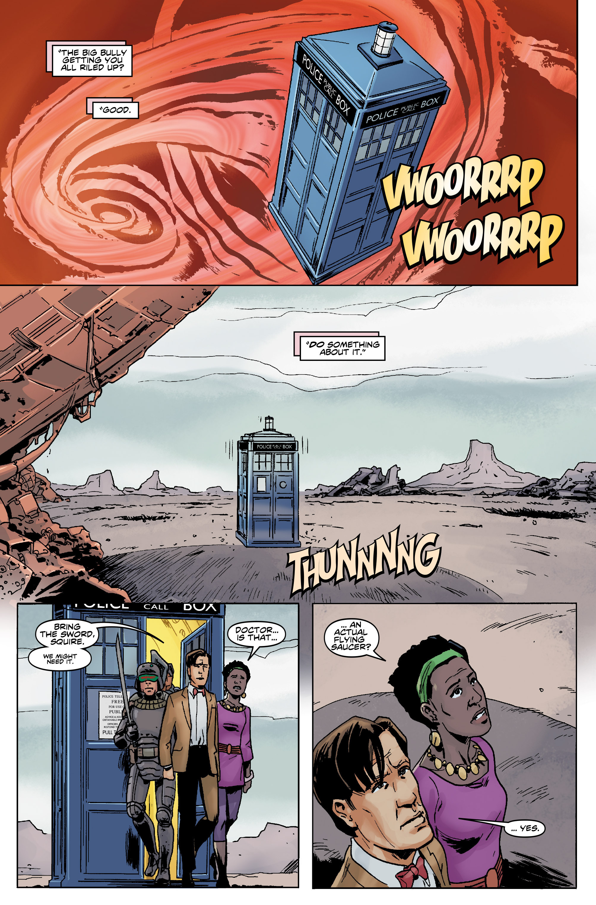 Read online Doctor Who: The Eleventh Doctor Year Two comic -  Issue #4 - 11