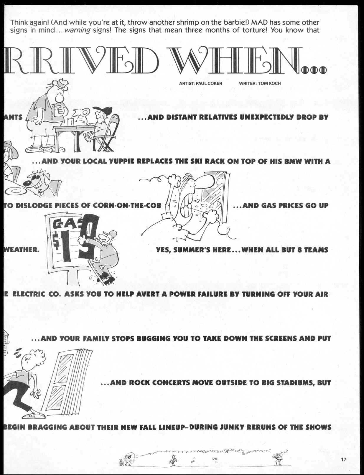 Read online MAD comic -  Issue #273 - 19