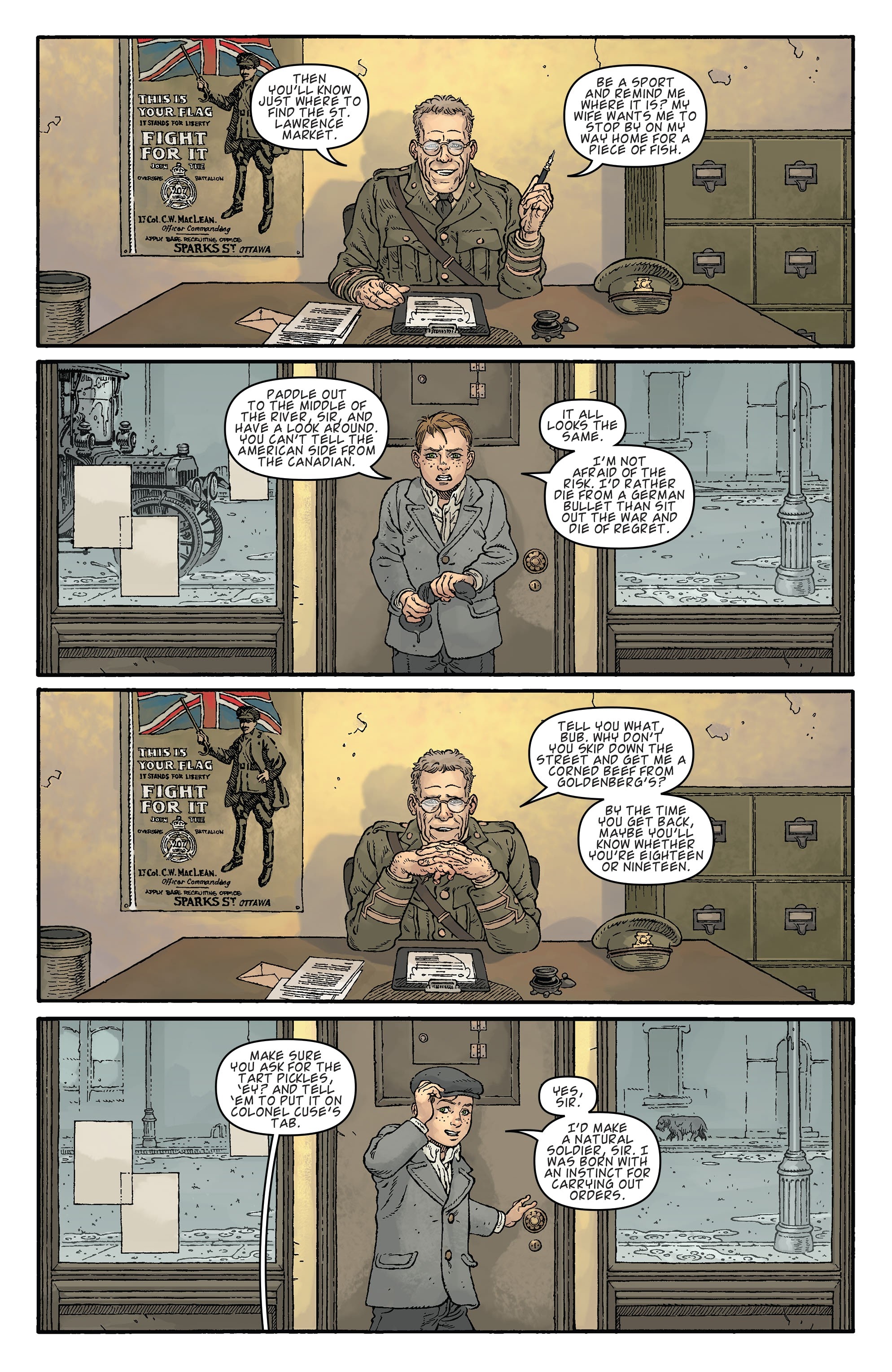 Read online Locke & Key: ...In Pale Battalions Go… comic -  Issue #1 - 5