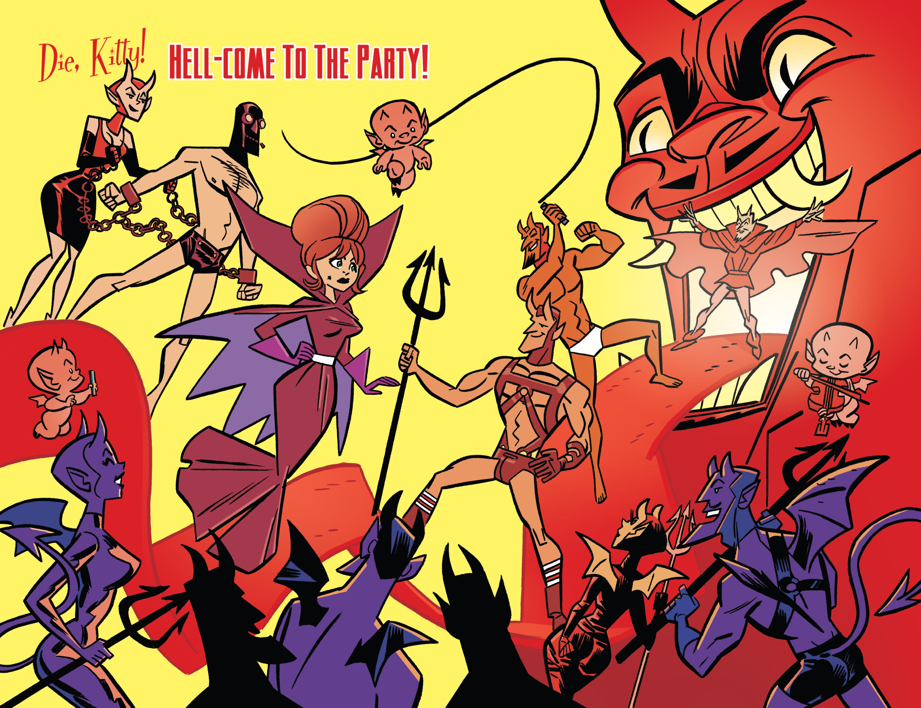 Read online Die Kitty Die! Heaven & Hell comic -  Issue #2 - 9