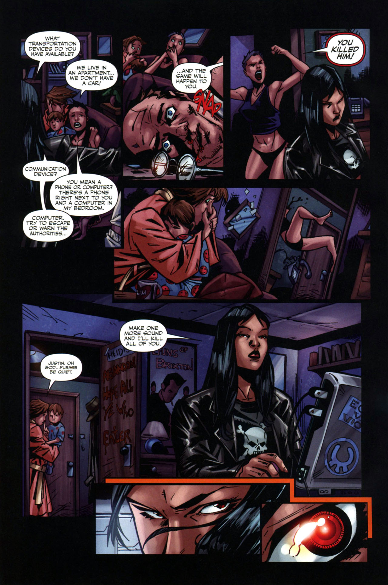 Read online Painkiller Jane Vs. Terminator comic -  Issue #2 - 16