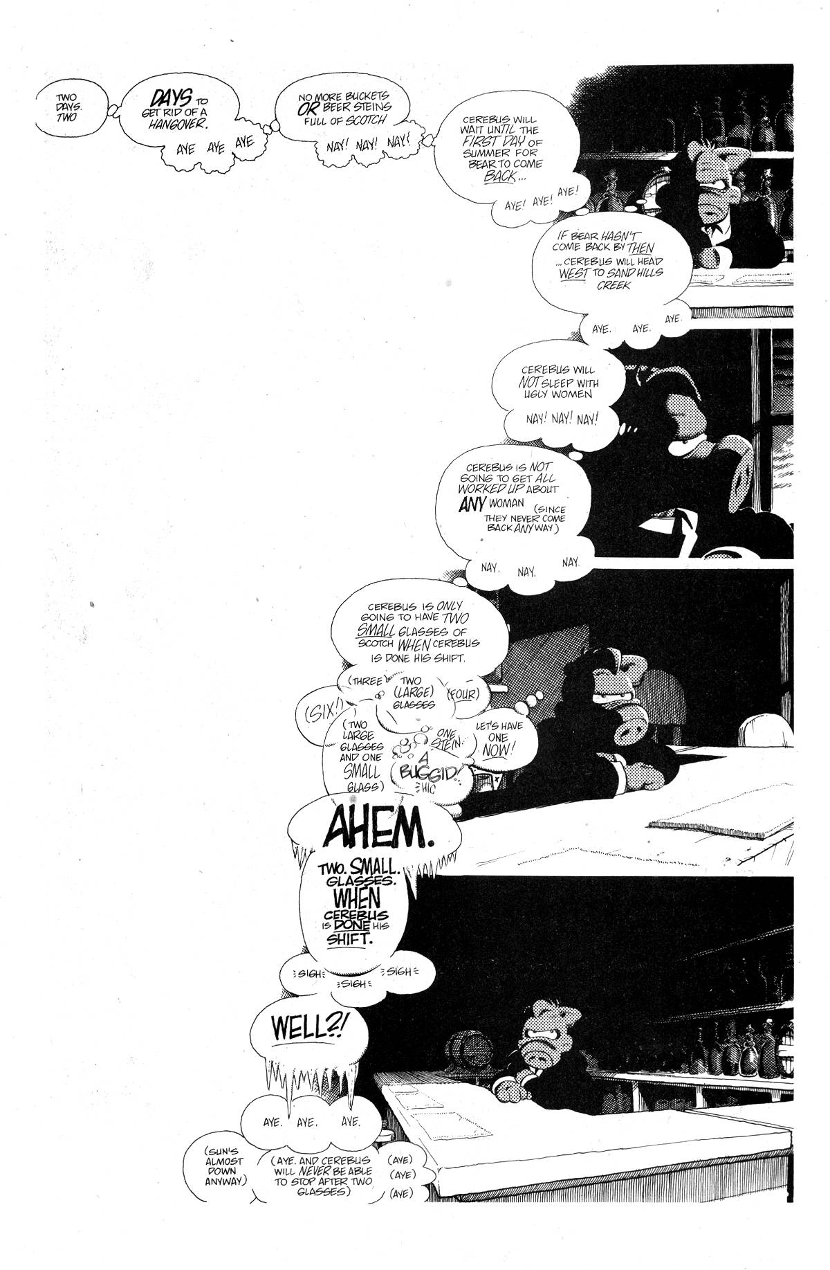 Read online Cerebus comic -  Issue #216 - 13