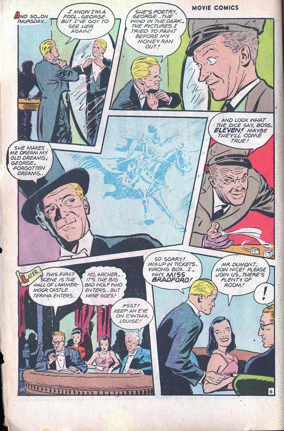 Read online Movie Comics (1946) comic -  Issue #2 - 6