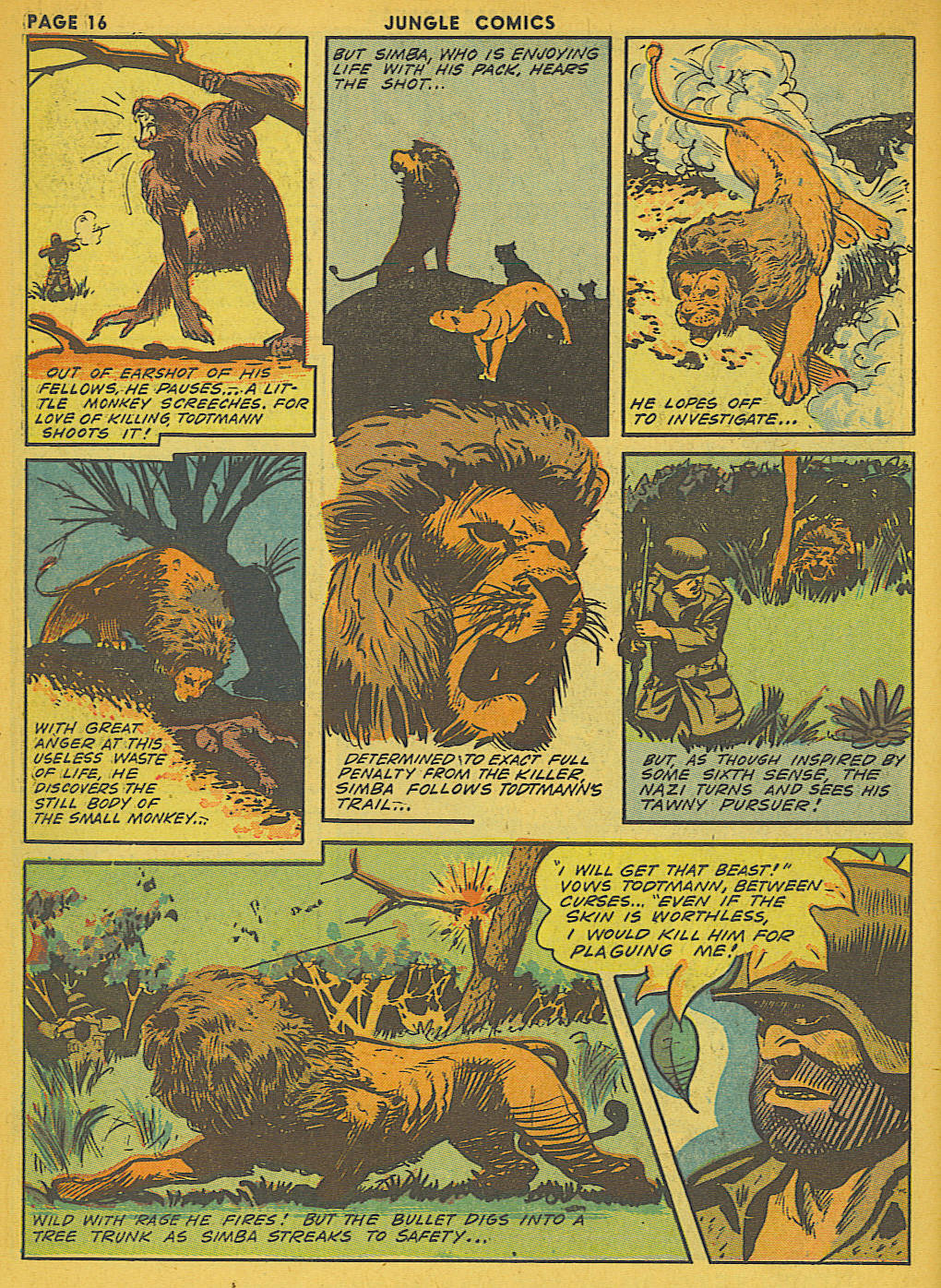 Read online Jungle Comics comic -  Issue #41 - 18