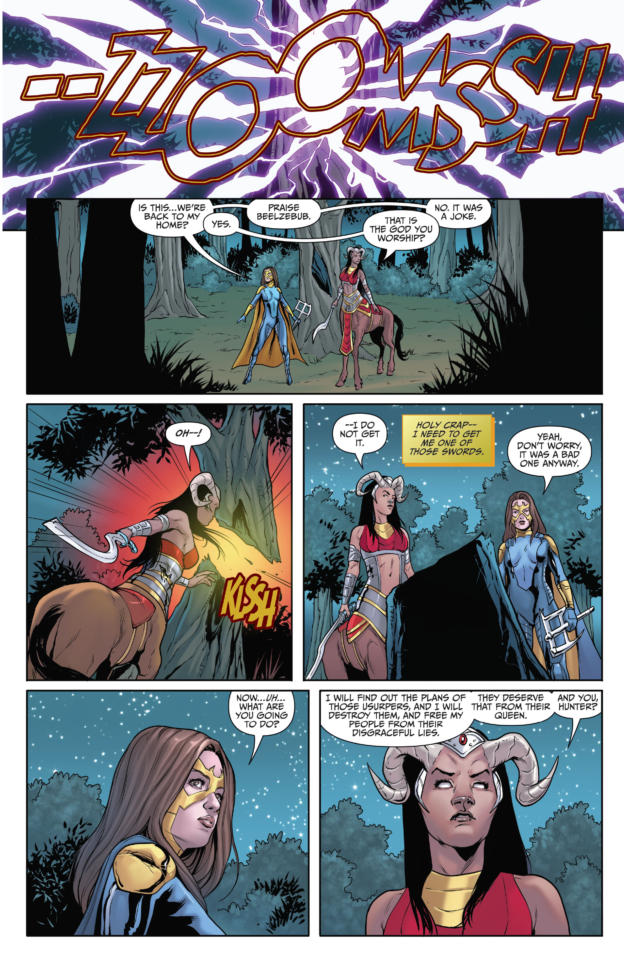 Read online Belle: Hunt of the Centaurs comic -  Issue # Full - 31