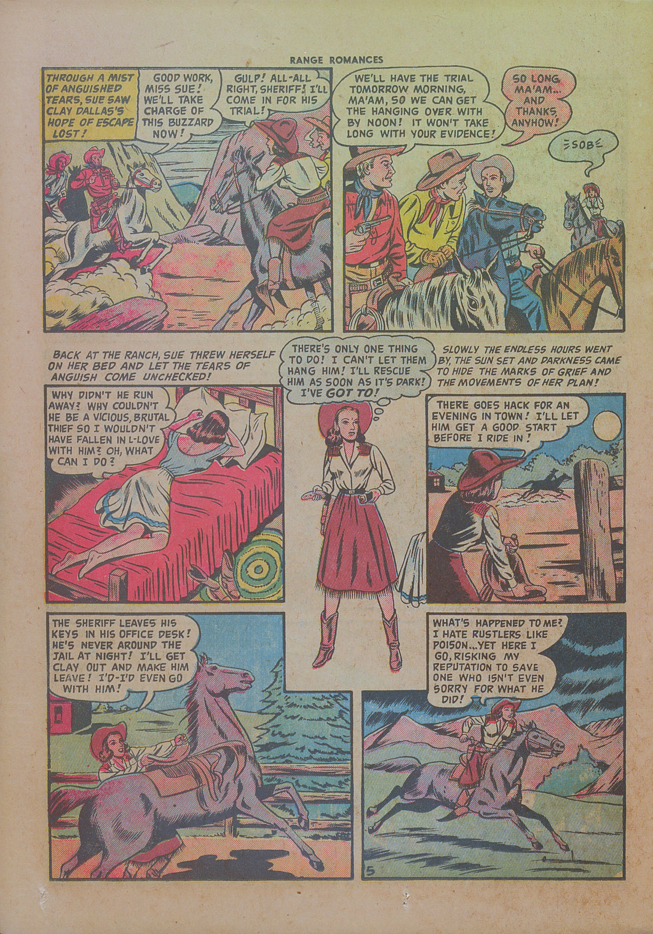 Read online Range Romances comic -  Issue #1 - 22