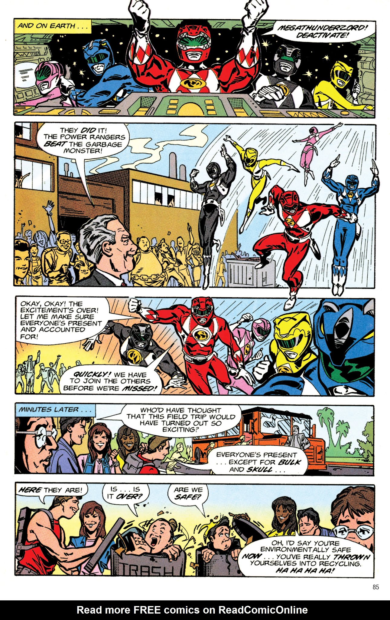 Read online Mighty Morphin Power Rangers Archive comic -  Issue # TPB 1 (Part 1) - 85