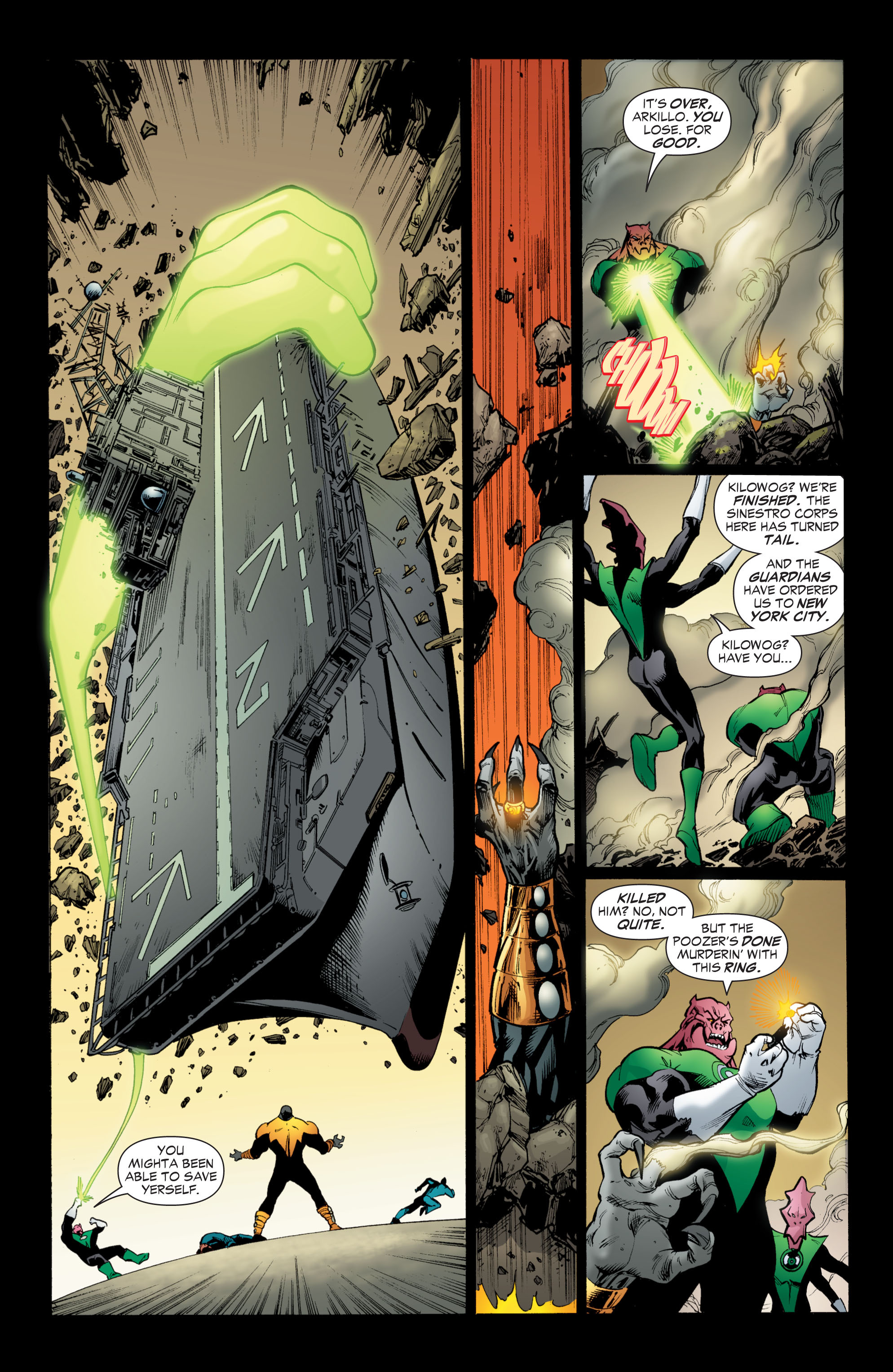 Read online Green Lantern: The Sinestro Corps War comic -  Issue # Full - 212