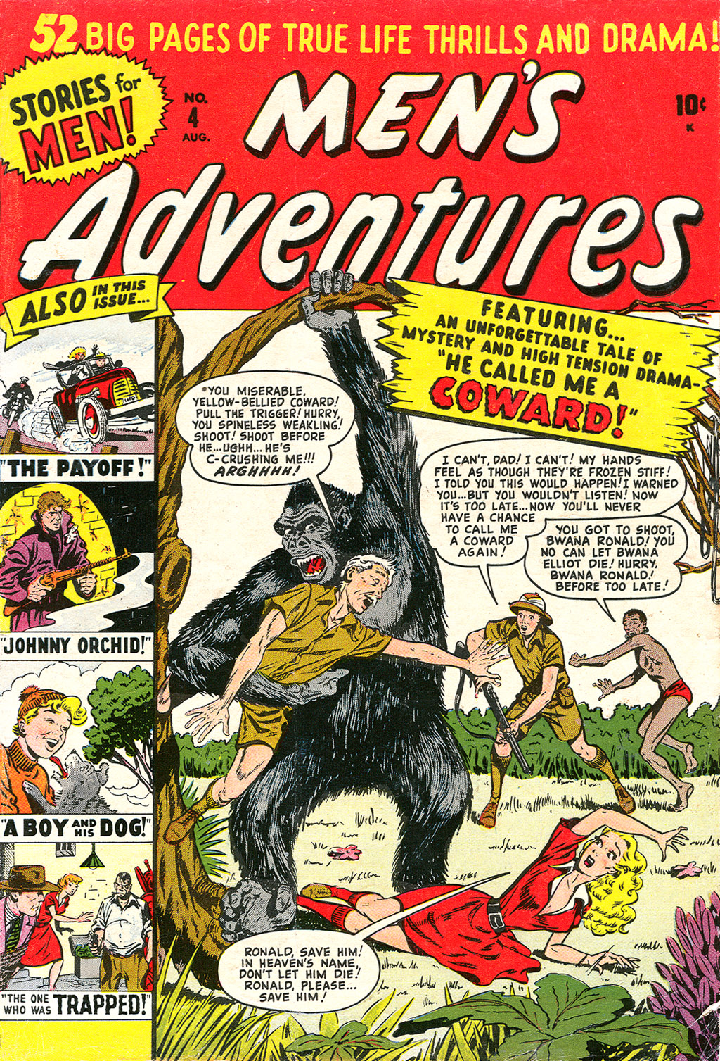 Read online Men's Adventures comic -  Issue #4 - 1