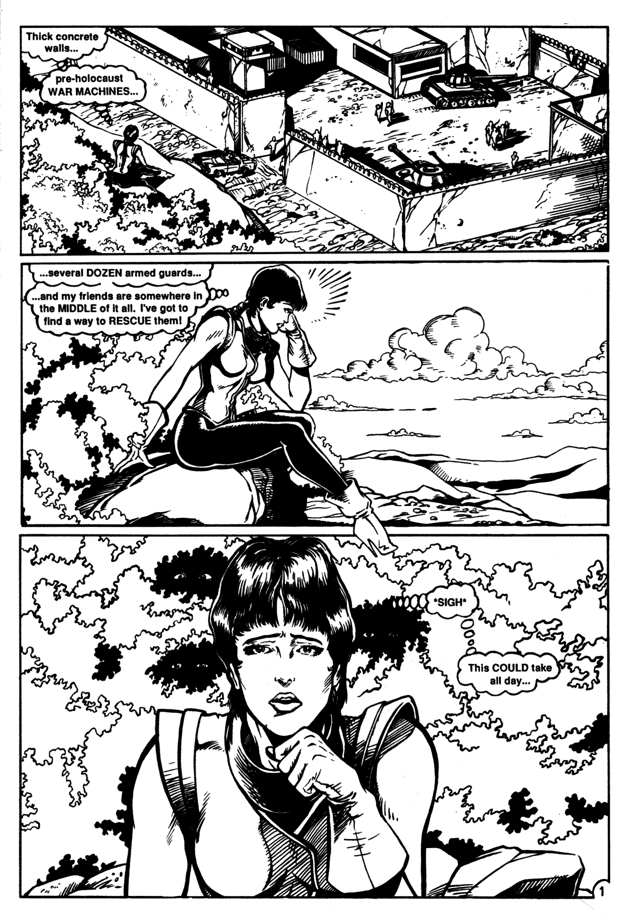 Read online Ex-Mutants (1986) comic -  Issue #8 - 4