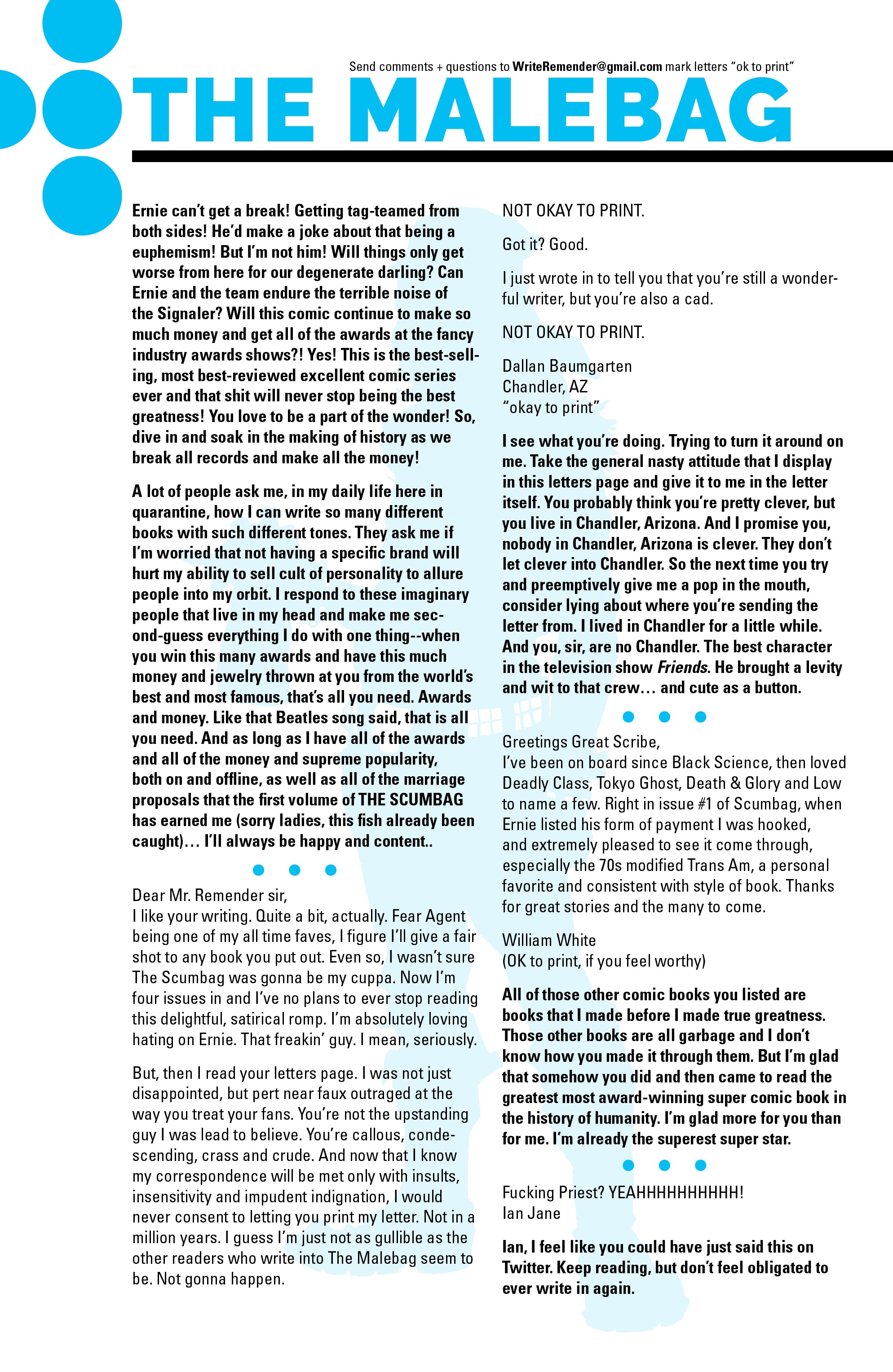 Read online The Scumbag comic -  Issue #6 - 27