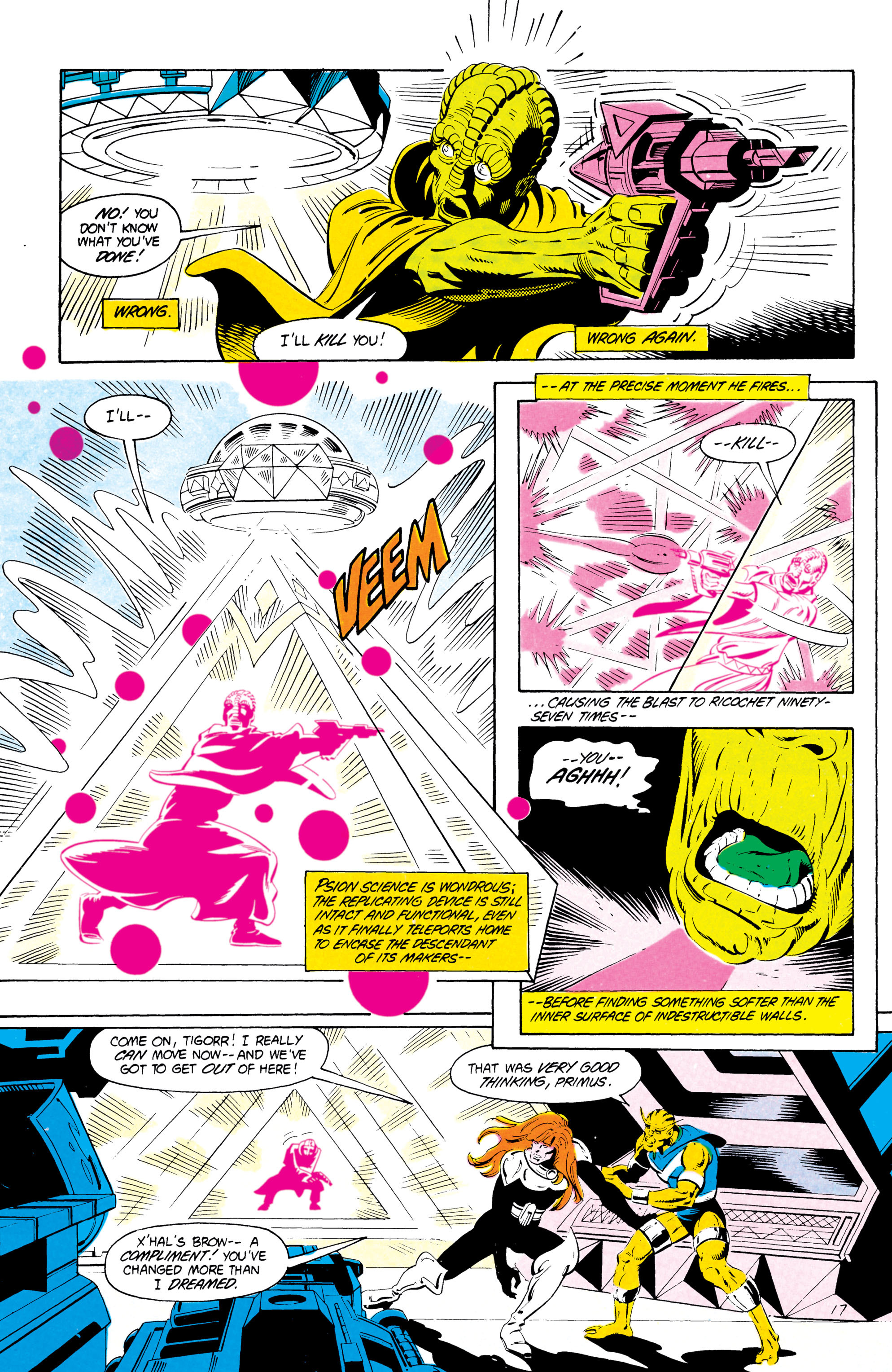 Read online The Omega Men (1983) comic -  Issue #20 - 18