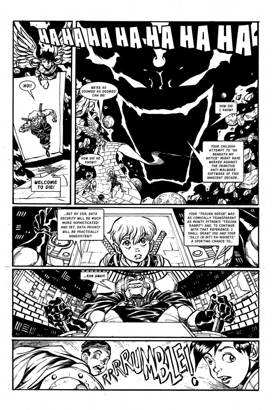 Read online Ninja High School (1986) comic -  Issue #29.5 - 19